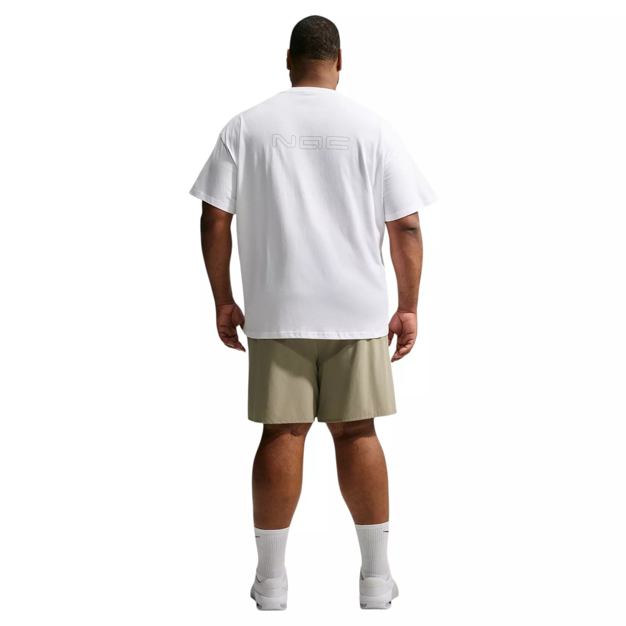 Nike Men's N.A.C. Logo T-Shirt - WHITE