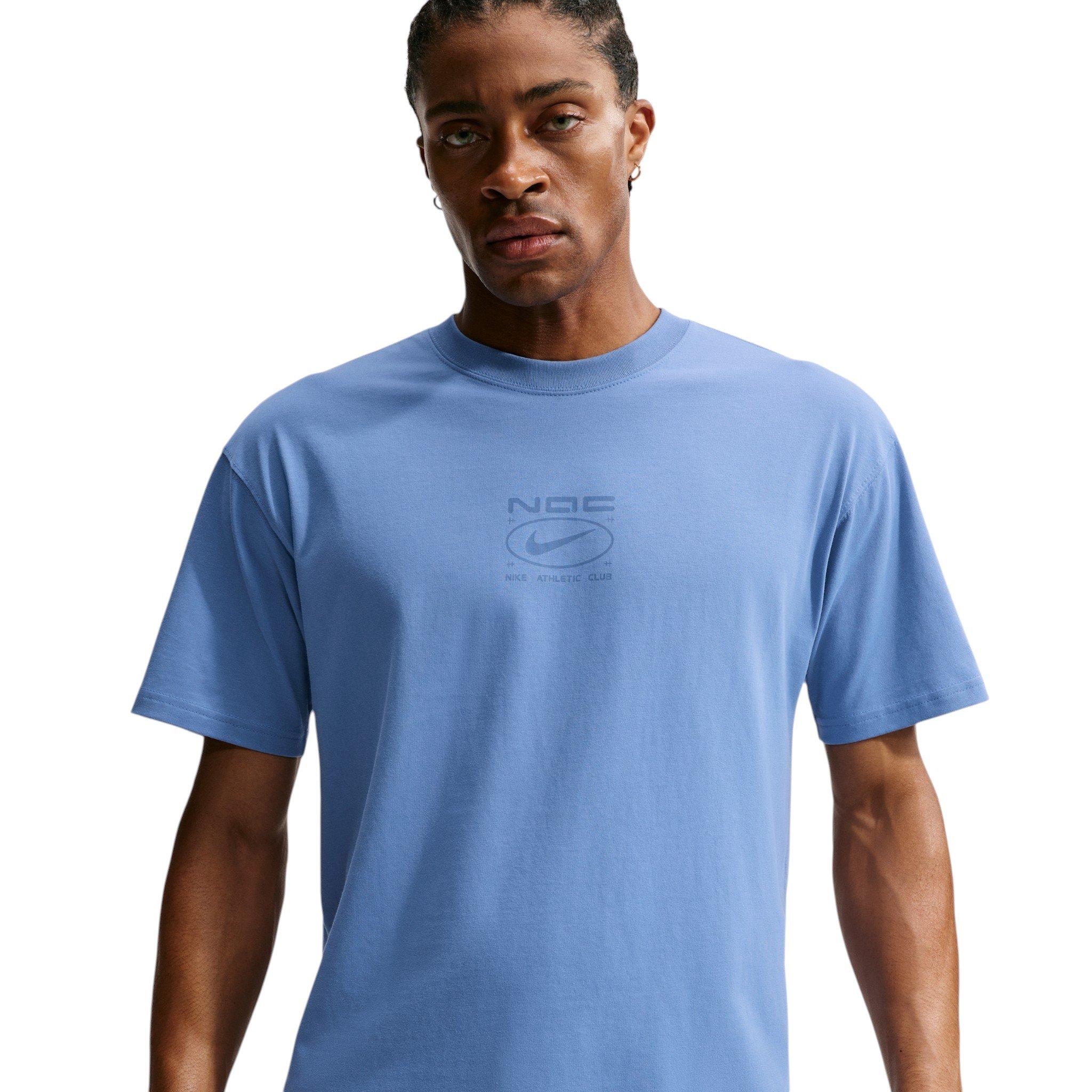 Nike Men's N.A.C. Logo T-Shirt - BLUE Thumbnail View 1