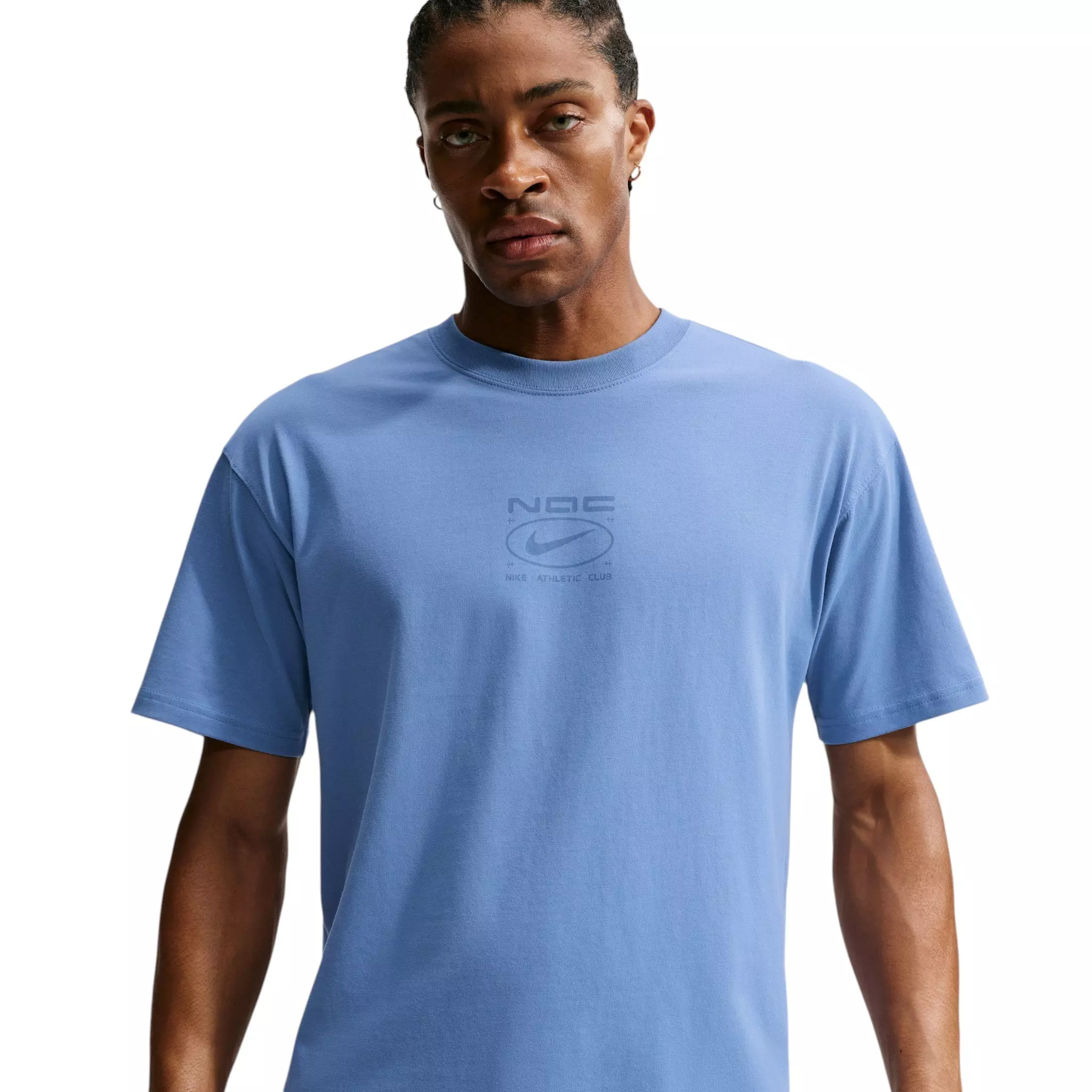 Nike Men's N.A.C. Logo T-Shirt - BLUE