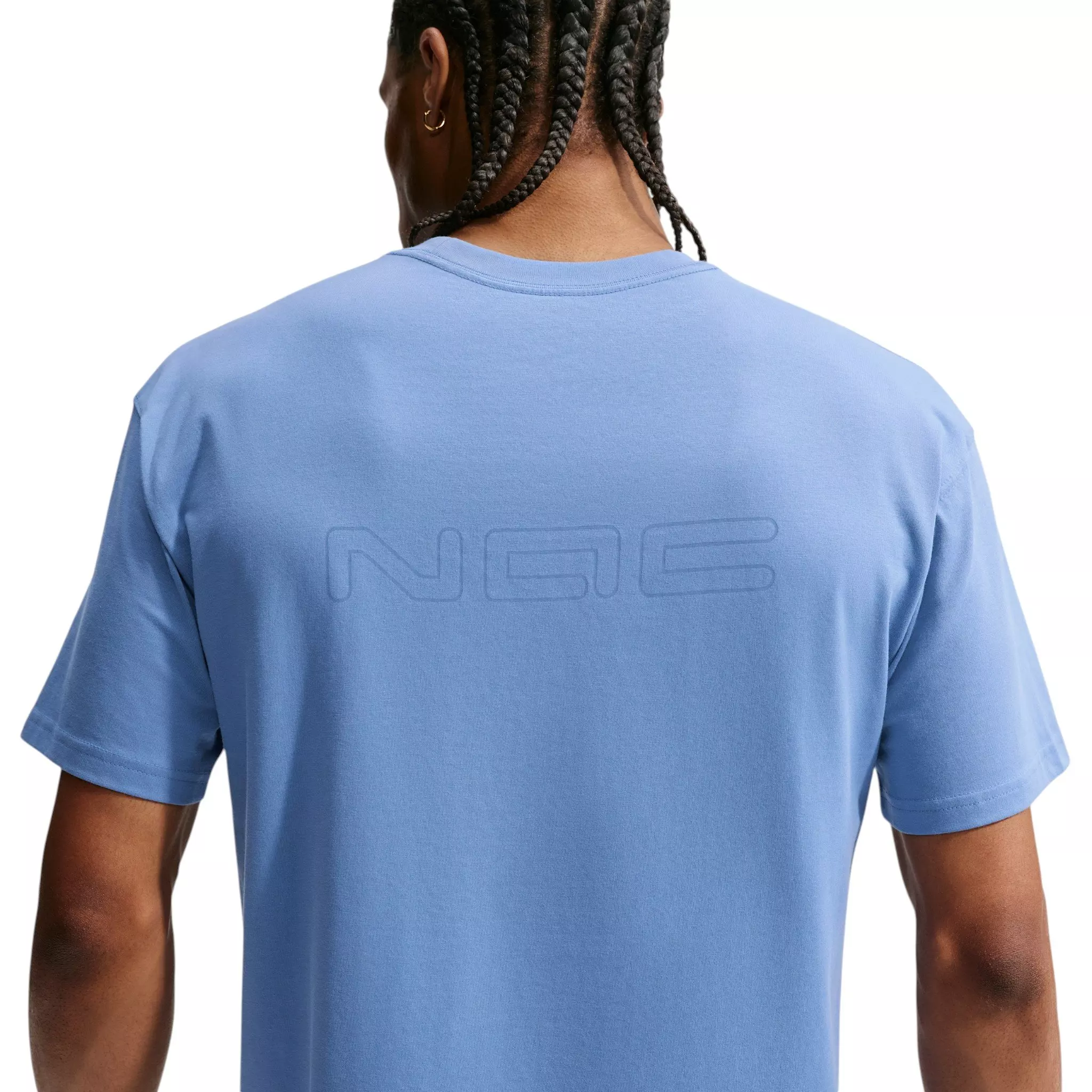 Nike Men's N.A.C. Logo T-Shirt - BLUE