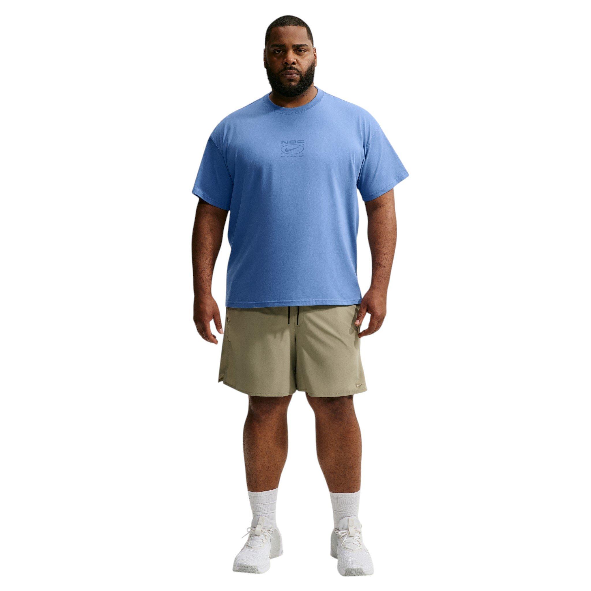 Nike Men's N.A.C. Logo T-Shirt - BLUE Thumbnail View 9