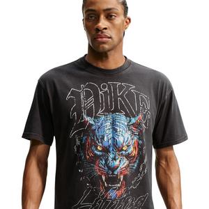 Nike Men's Tiger Lifting T-Shirt - BLACK