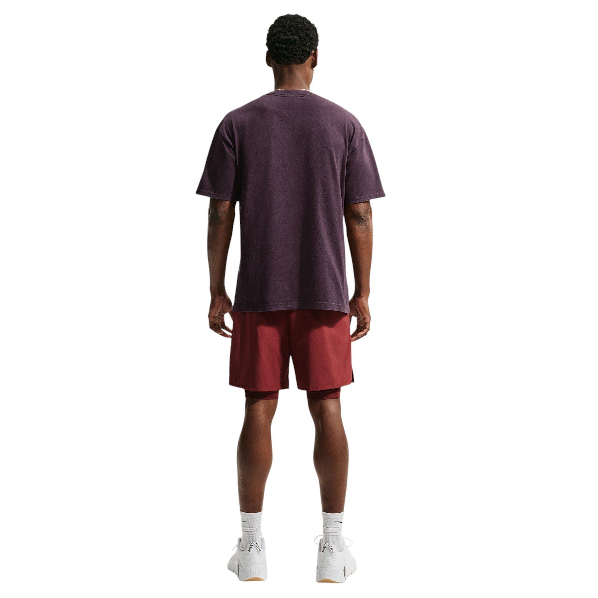Nike Men's Tiger Lifting T-Shirt - RED Thumbnail View 5