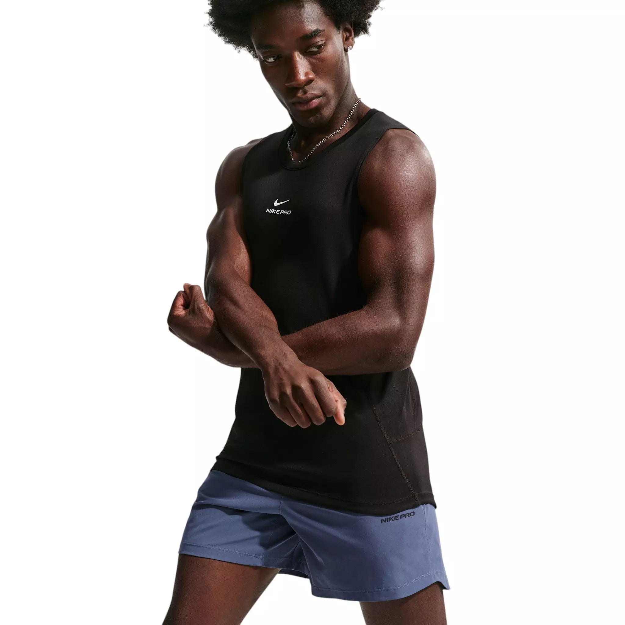 Nike Men's Pro Dri-FIT Training Tank - BLACK