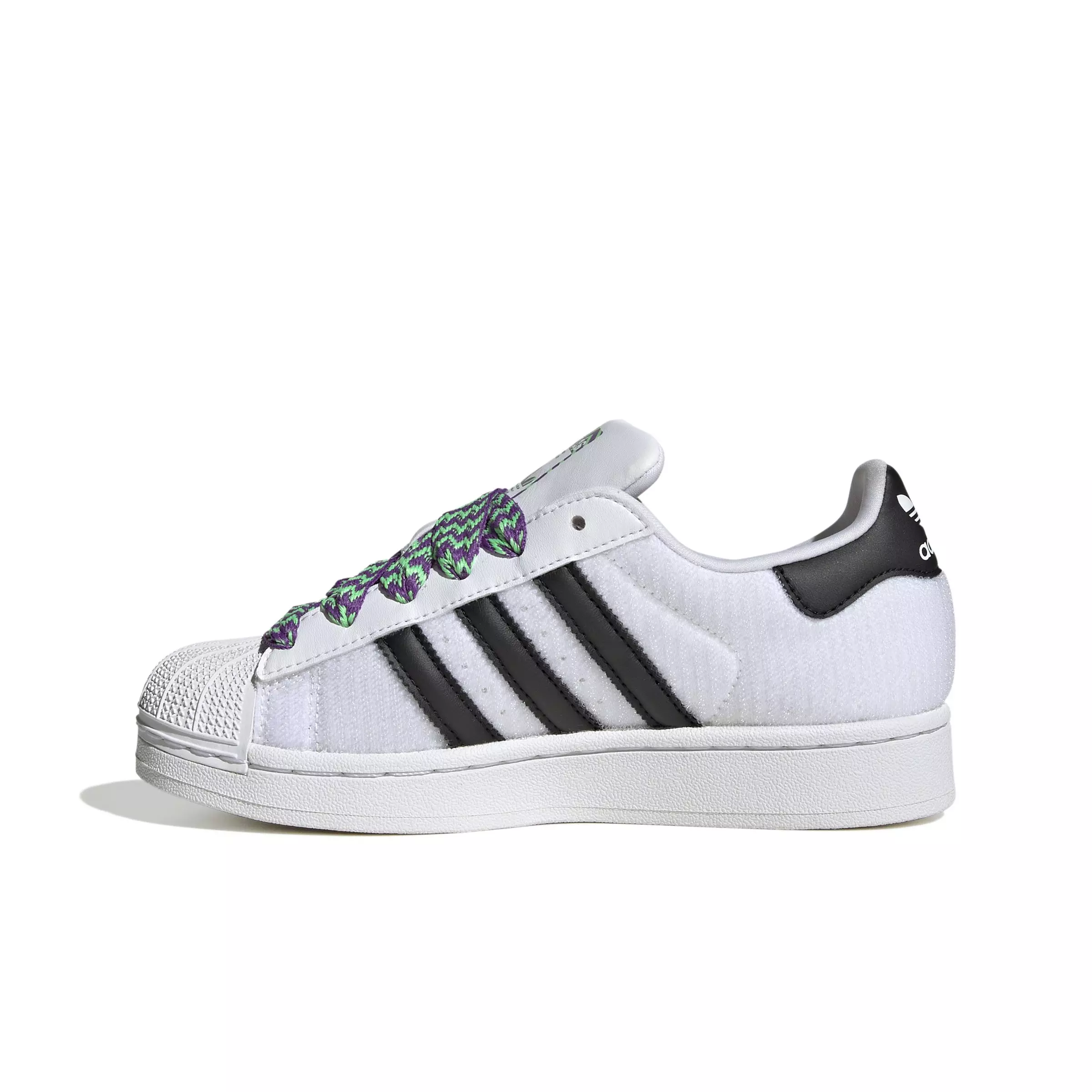 adidas Originals Superstar II "Ftwr White/Core Black/Gold Metallic" Grade School Boys' Shoe - WHITE/BLACK/GOLD