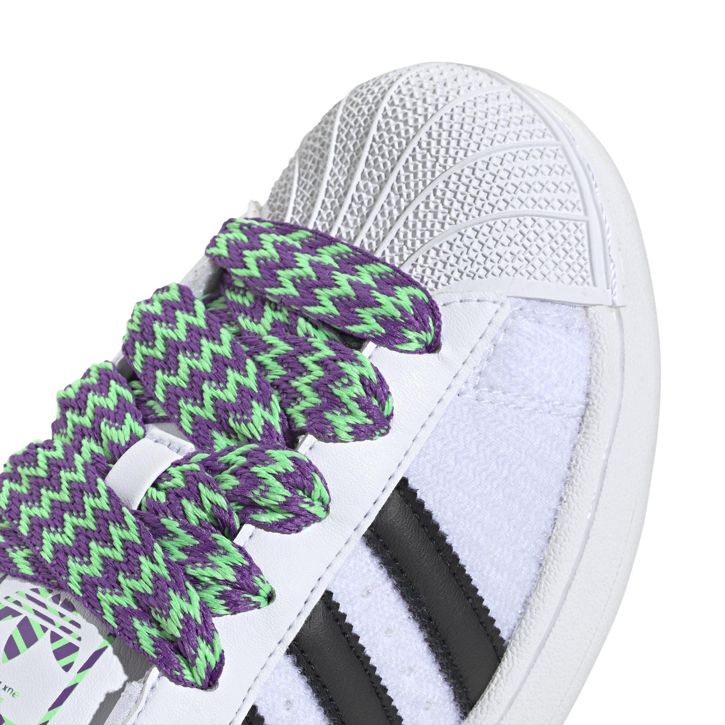 adidas Originals Superstar II Grade School Boys' "Ftwr White/Core Black/Gold Metallic" Shoe