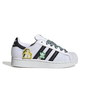 adidas Originals Superstar II "Ftwr White/Core Black/Gold Metallic" Grade School Boys' Shoe