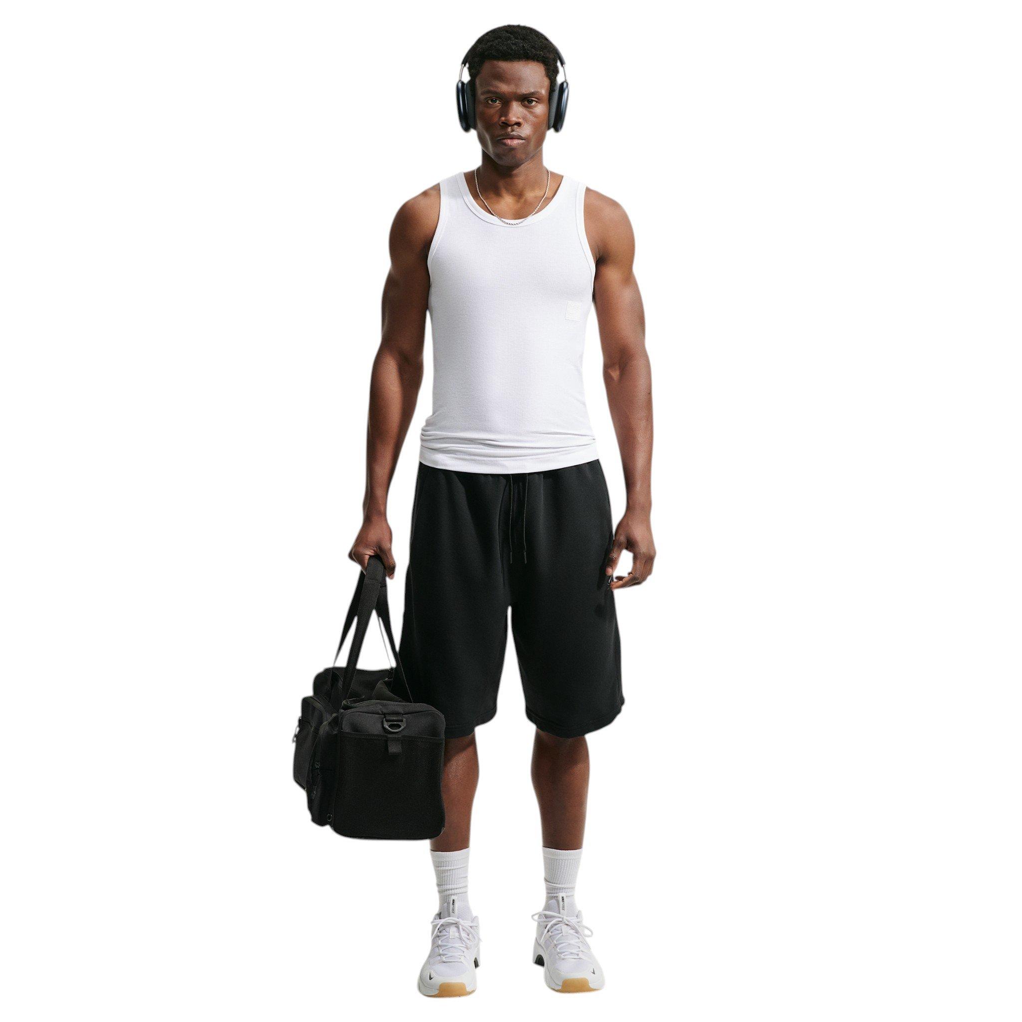 Nike Men's N.A.C. Dri-FIT Ribbed Tank Top - WHITE