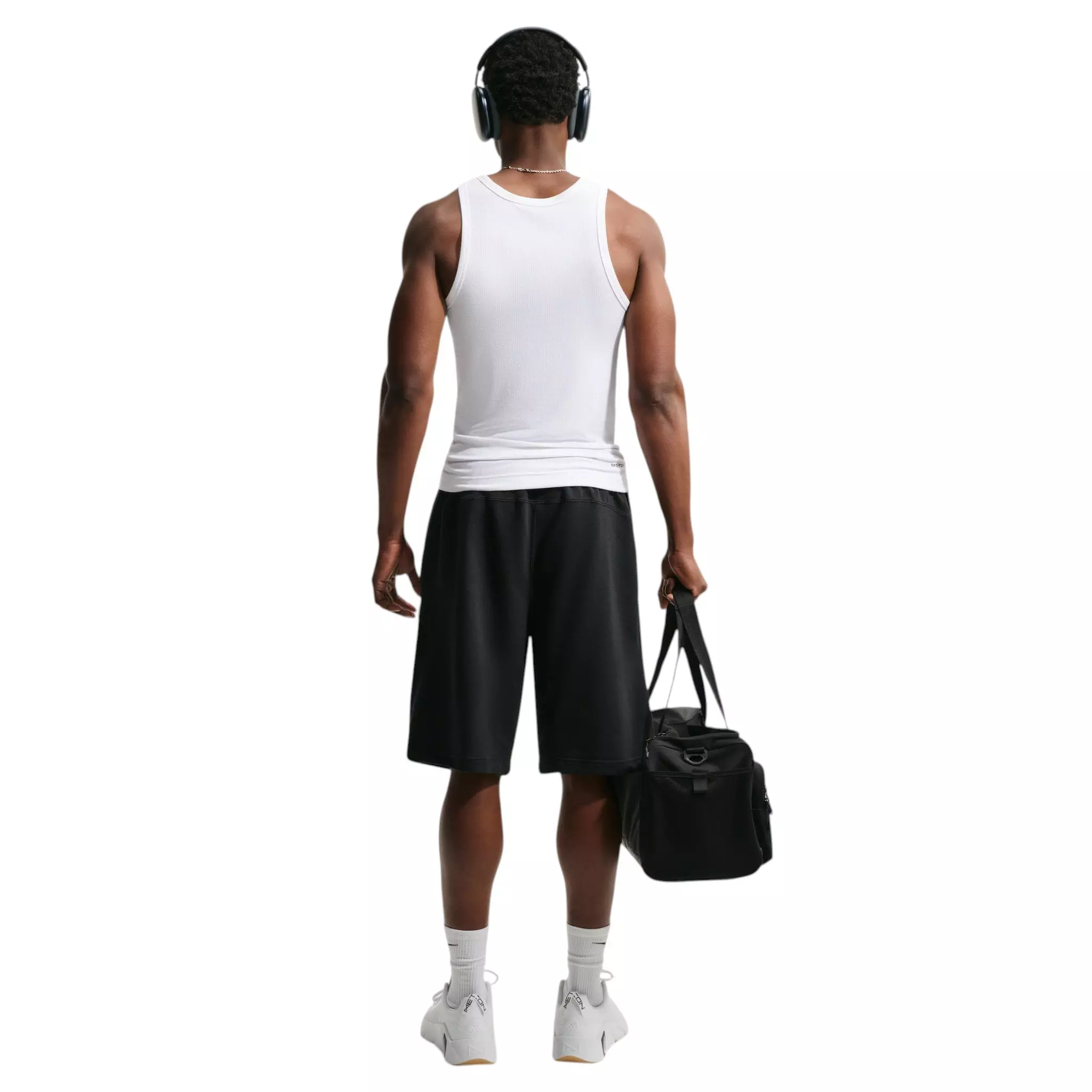 Nike Men's N.A.C. Dri-FIT Ribbed Tank Top - WHITE