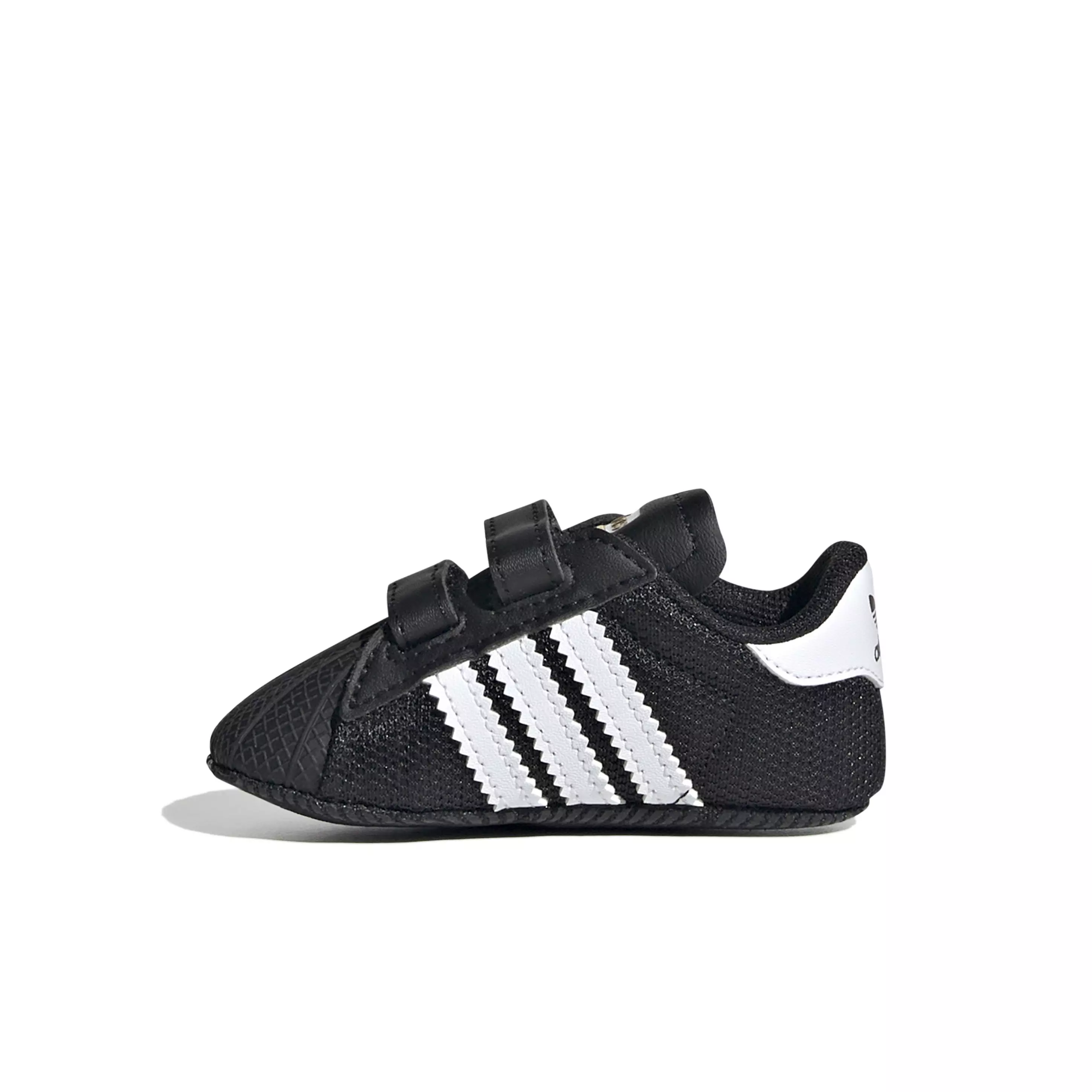 adidas Originals Superstar "Core Black/Ftwr White/Gold Metallic" Infant Boys' Crib Shoe - BLACK/WHITE/GOLD
