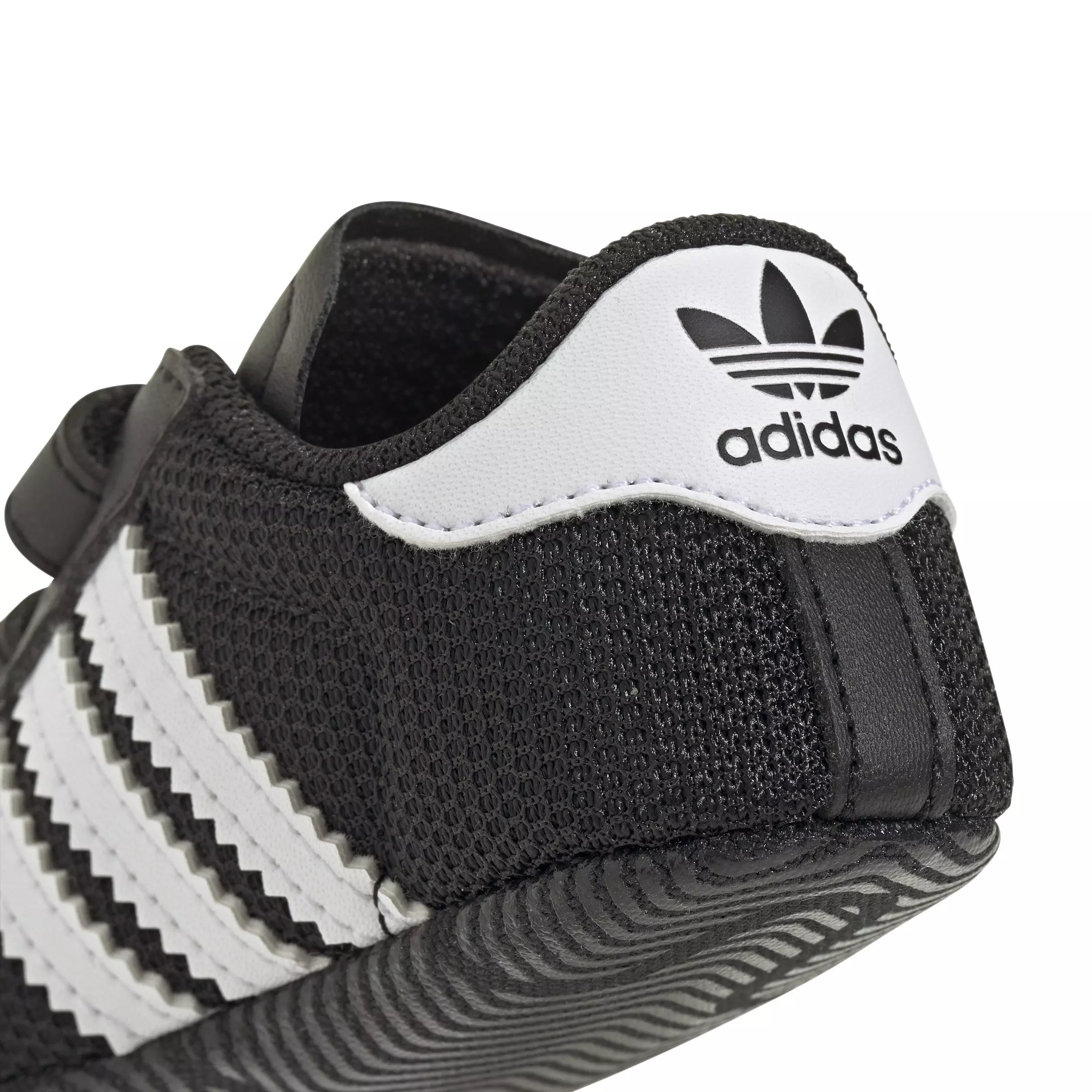 adidas Originals Superstar "Core Black/Ftwr White/Gold Metallic" Infant Boys' Crib Shoe - BLACK/WHITE/GOLD