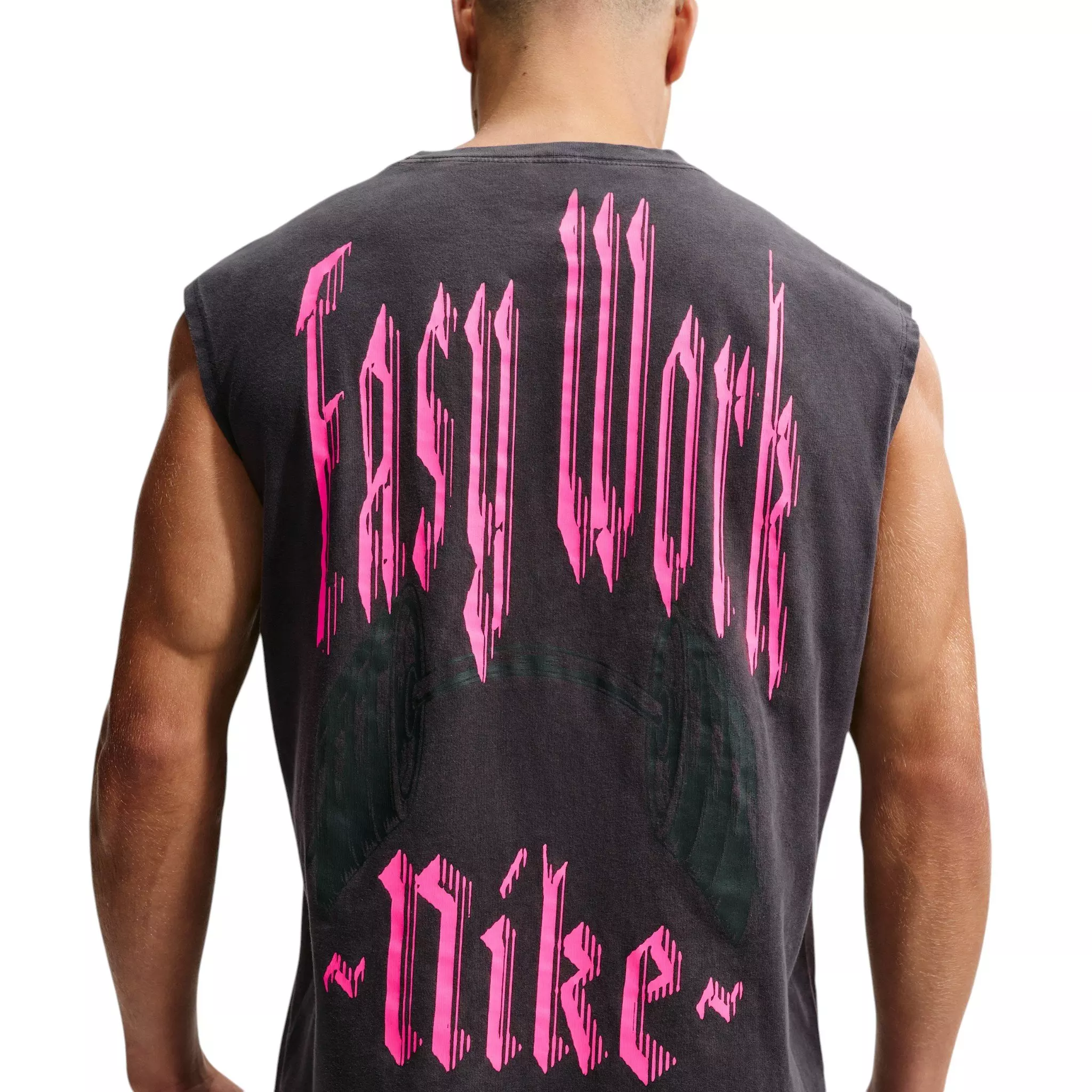 Nike Men's Easy Work Sleeveless T-Shirt - BLACK
