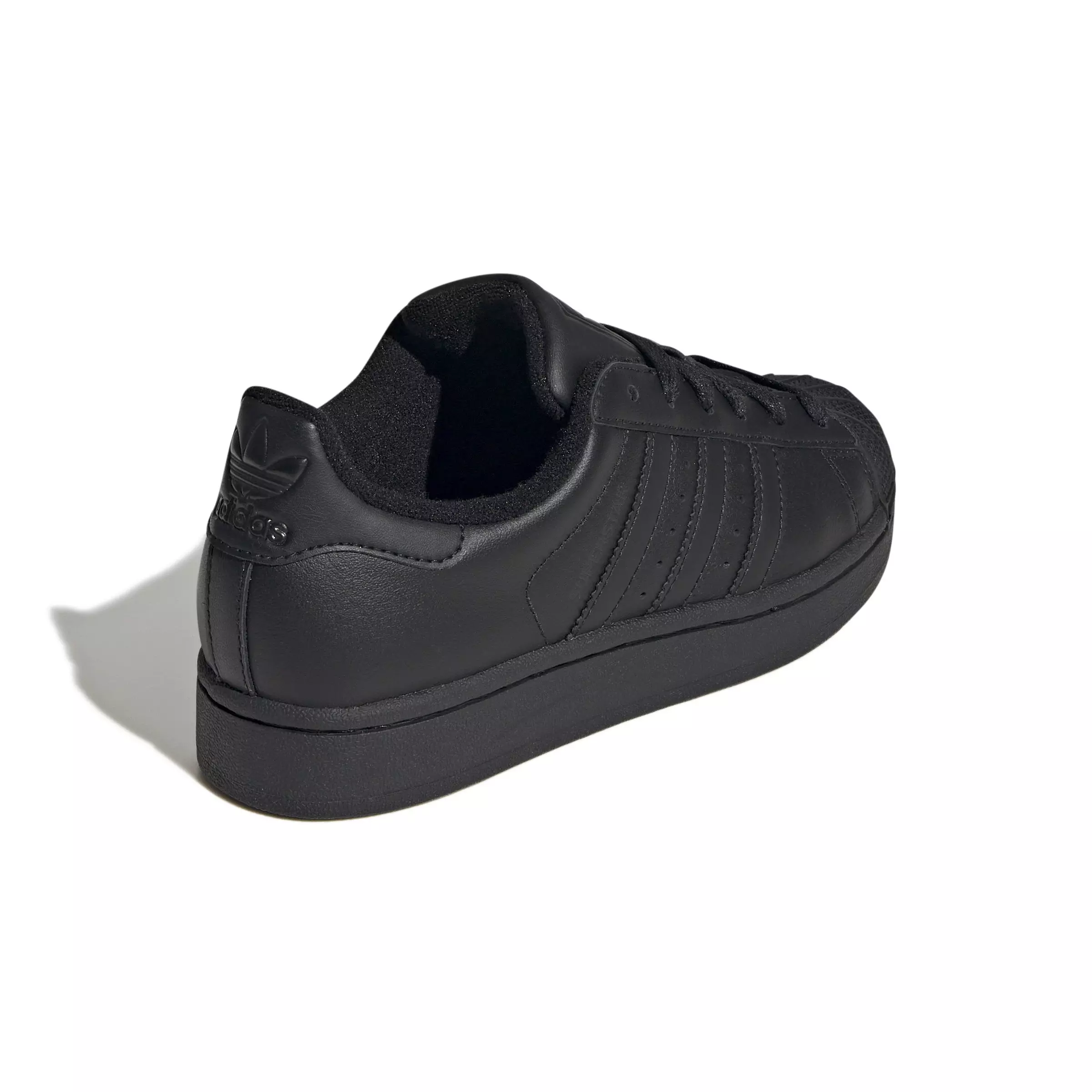 adidas Originals Superstar II "Core Black/Core Black/Core Black" Grade School Boys' Shoe - BLACK/BLACK/BLACK