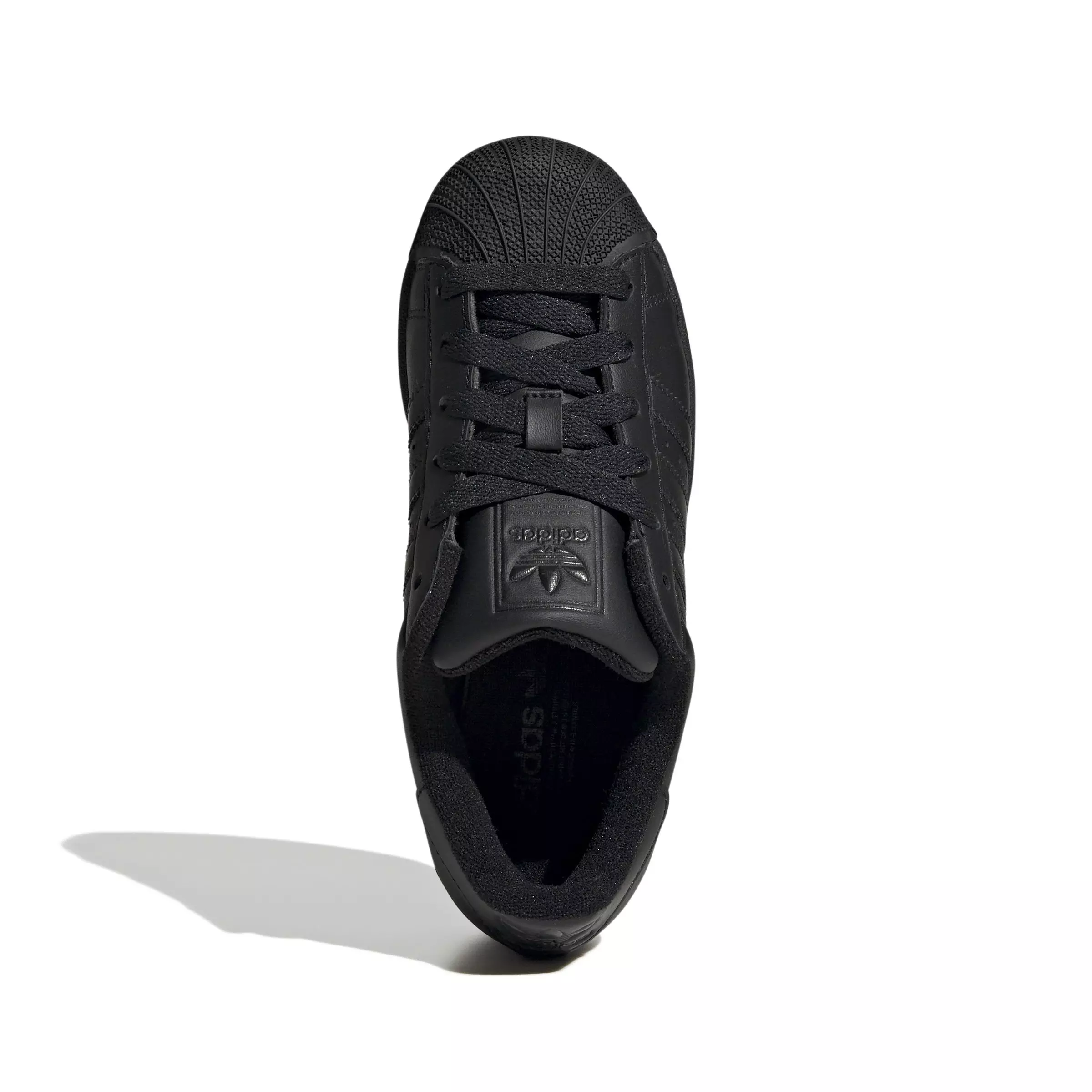 adidas Originals Superstar II "Core Black/Core Black/Core Black" Grade School Boys' Shoe - BLACK/BLACK/BLACK
