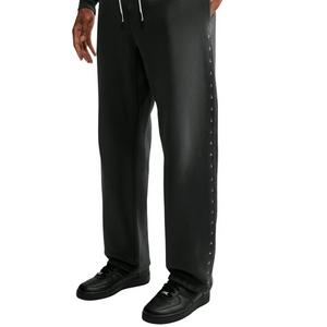 Nike Men's Ja Standard Issue Therma-FIT Fleece Open Hem Basketball Pants - Black Spruce/Ice Silver - SPRUCE/SILVER