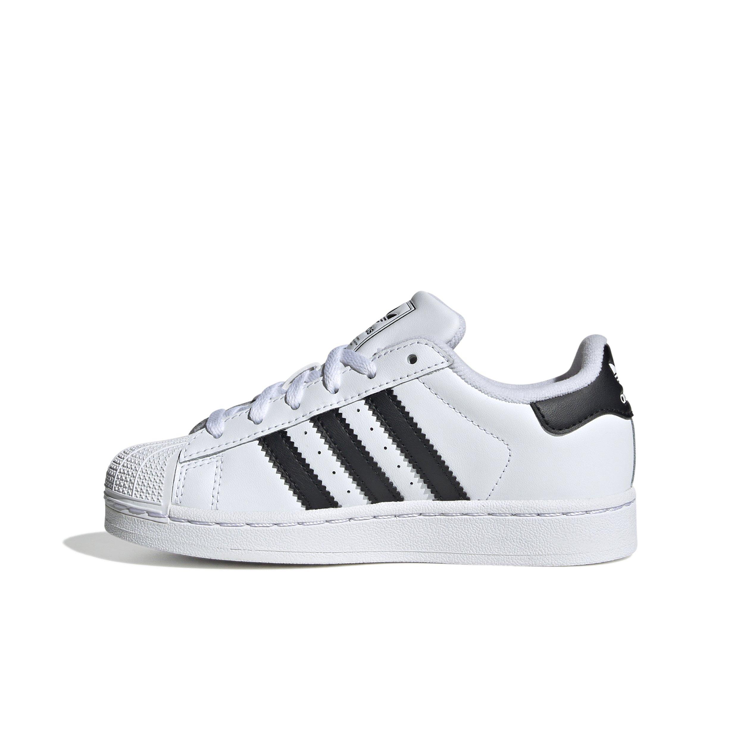 adidas Originals Superstar II Preschool Boys' "Ftwr White/Core Black/Ftwr White" Shoe