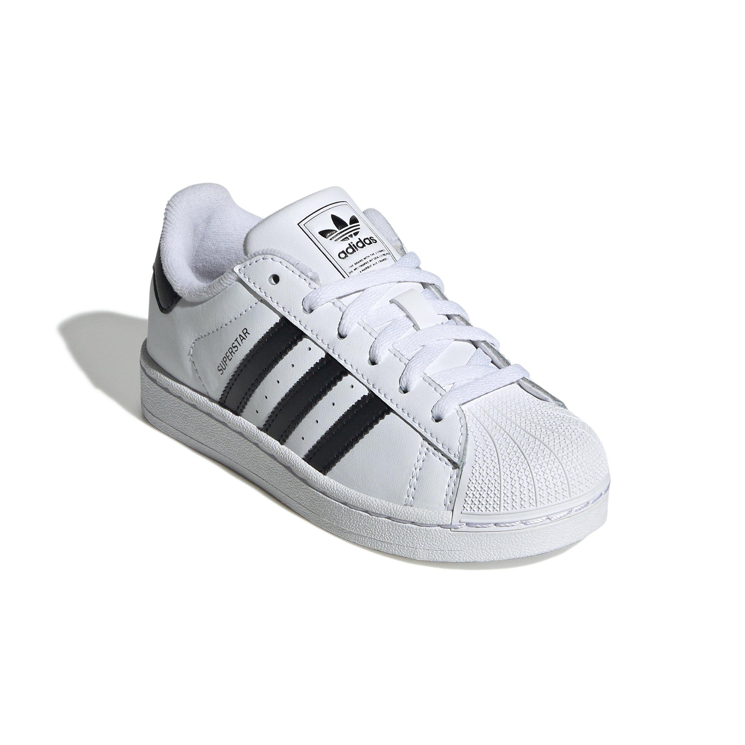 adidas Originals Superstar II Preschool Boys' "Ftwr White/Core Black/Ftwr White" Shoe