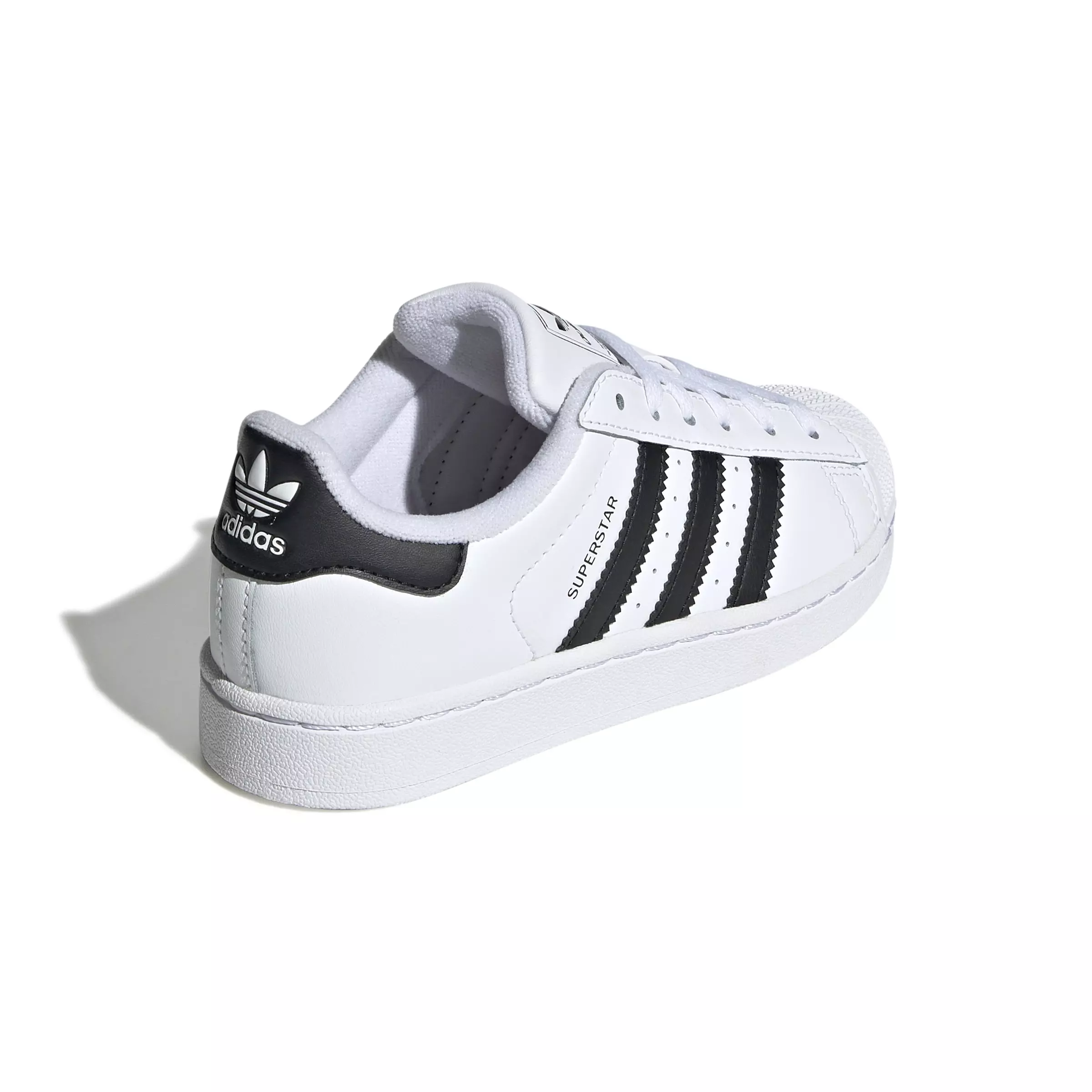 adidas Originals Superstar II "Ftwr White/Core Black/Ftwr White" Preschool Boys' Shoe - WHITE/BLACK/WHITE