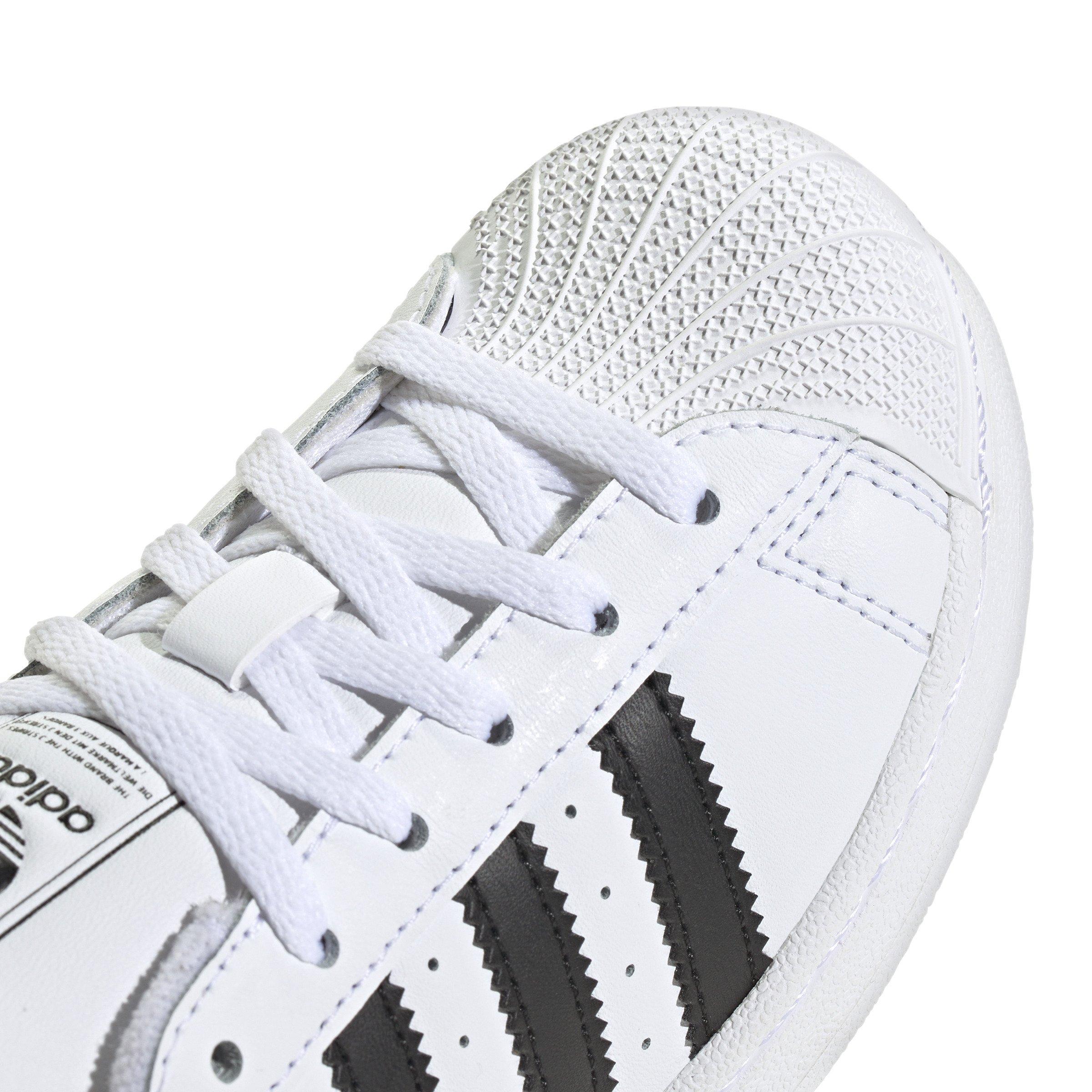 adidas Originals Superstar II Preschool Boys' "Ftwr White/Core Black/Ftwr White" Shoe