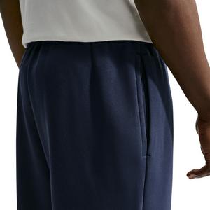 Nike Men's Standard Issue Therma-FIT Brushed Open-Hem Basketball Pants - BLUE