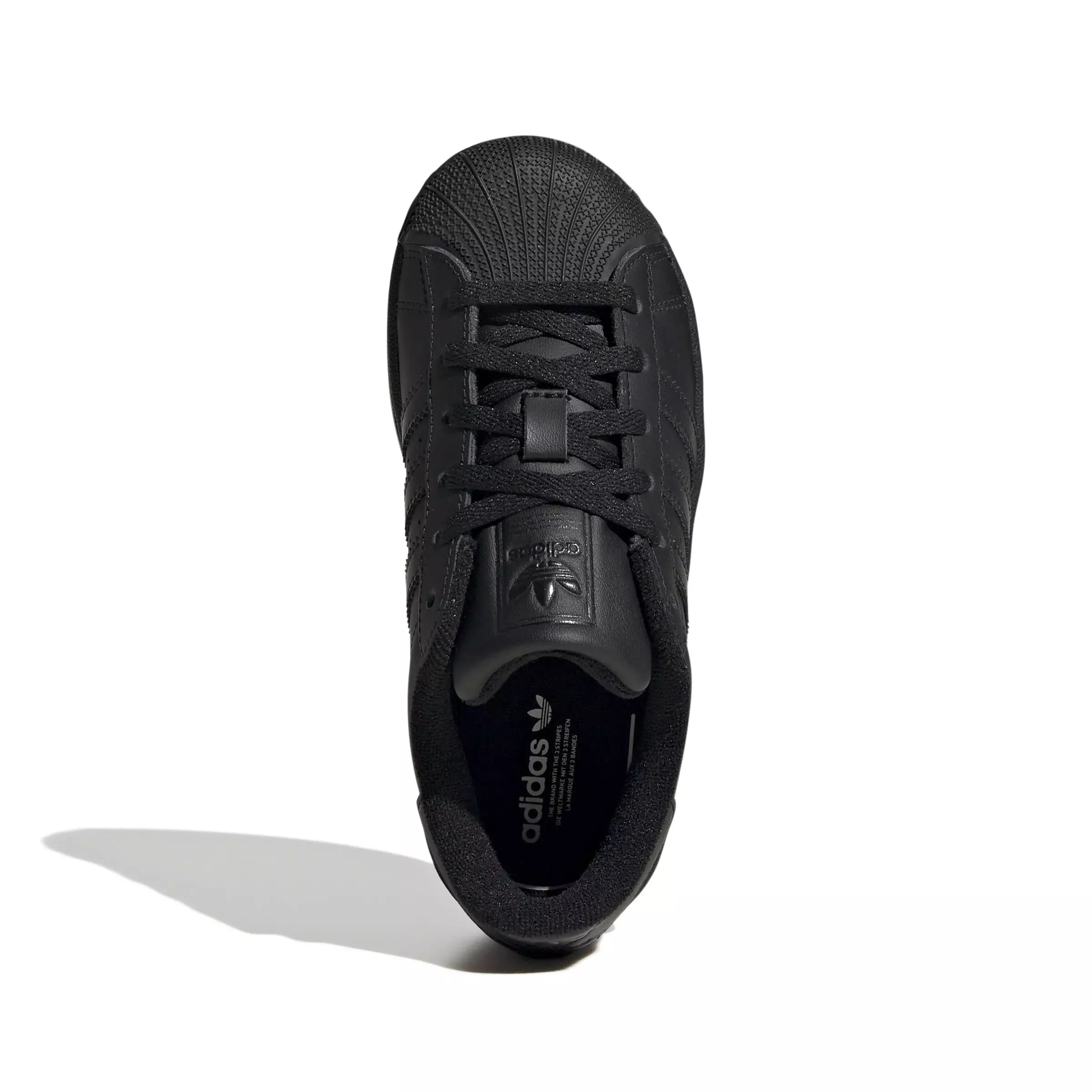 adidas Originals Superstar II "Core Black/Core Black/Core Black" Preschool Boys' Shoe - BLACK/BLACK/BLACK