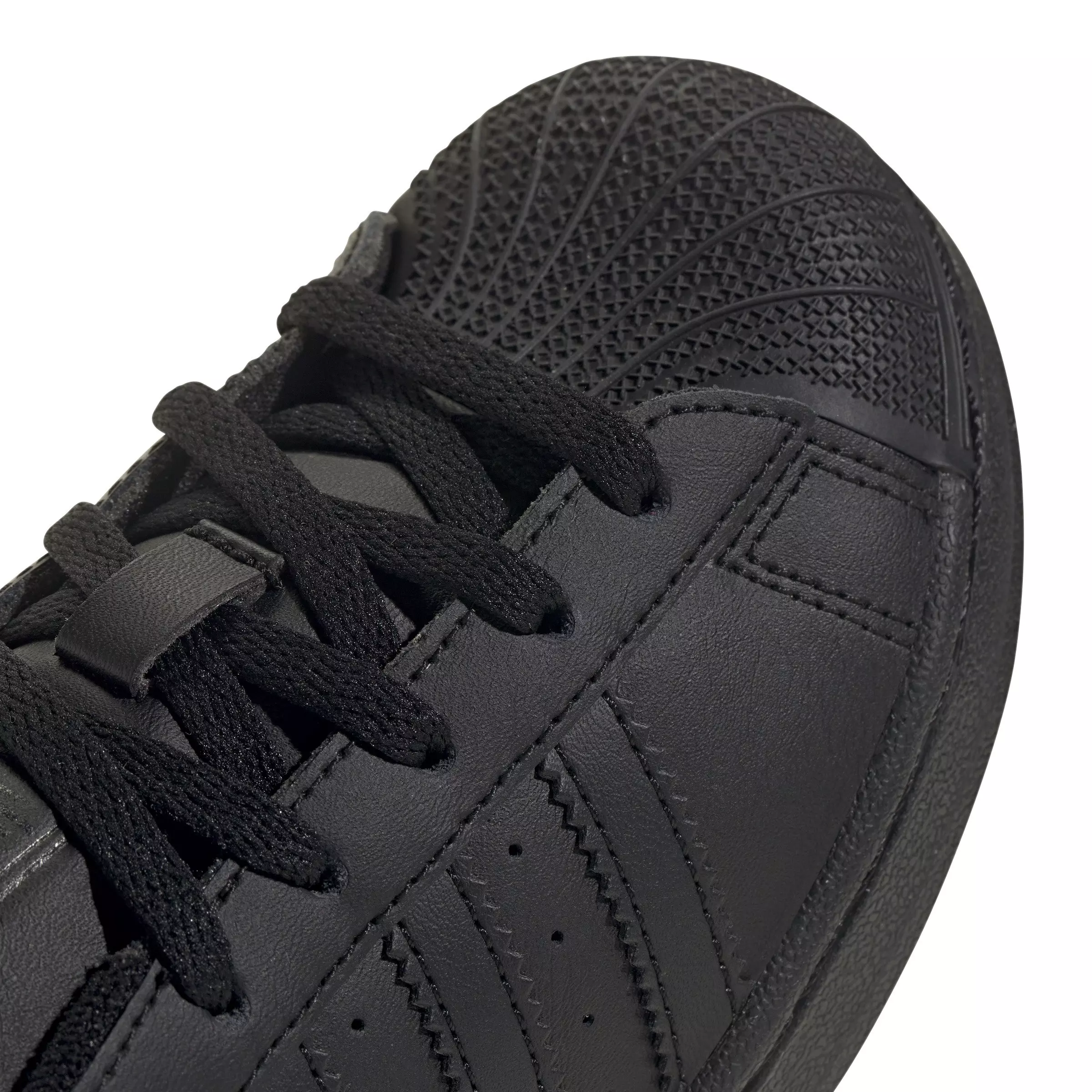 adidas Originals Superstar II "Core Black/Core Black/Core Black" Preschool Boys' Shoe - BLACK/BLACK/BLACK