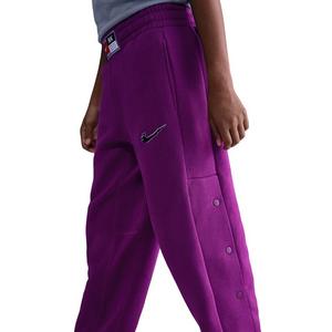 Nike Big Kids' Culture of Basketball Glitch Fleece Pants -Berry