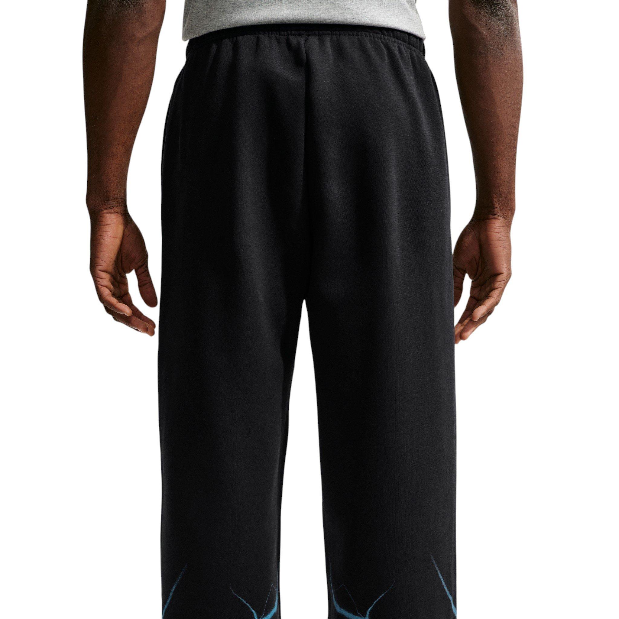 Nike Men's Standard Issue Brushed Basketball Pants - BLACK