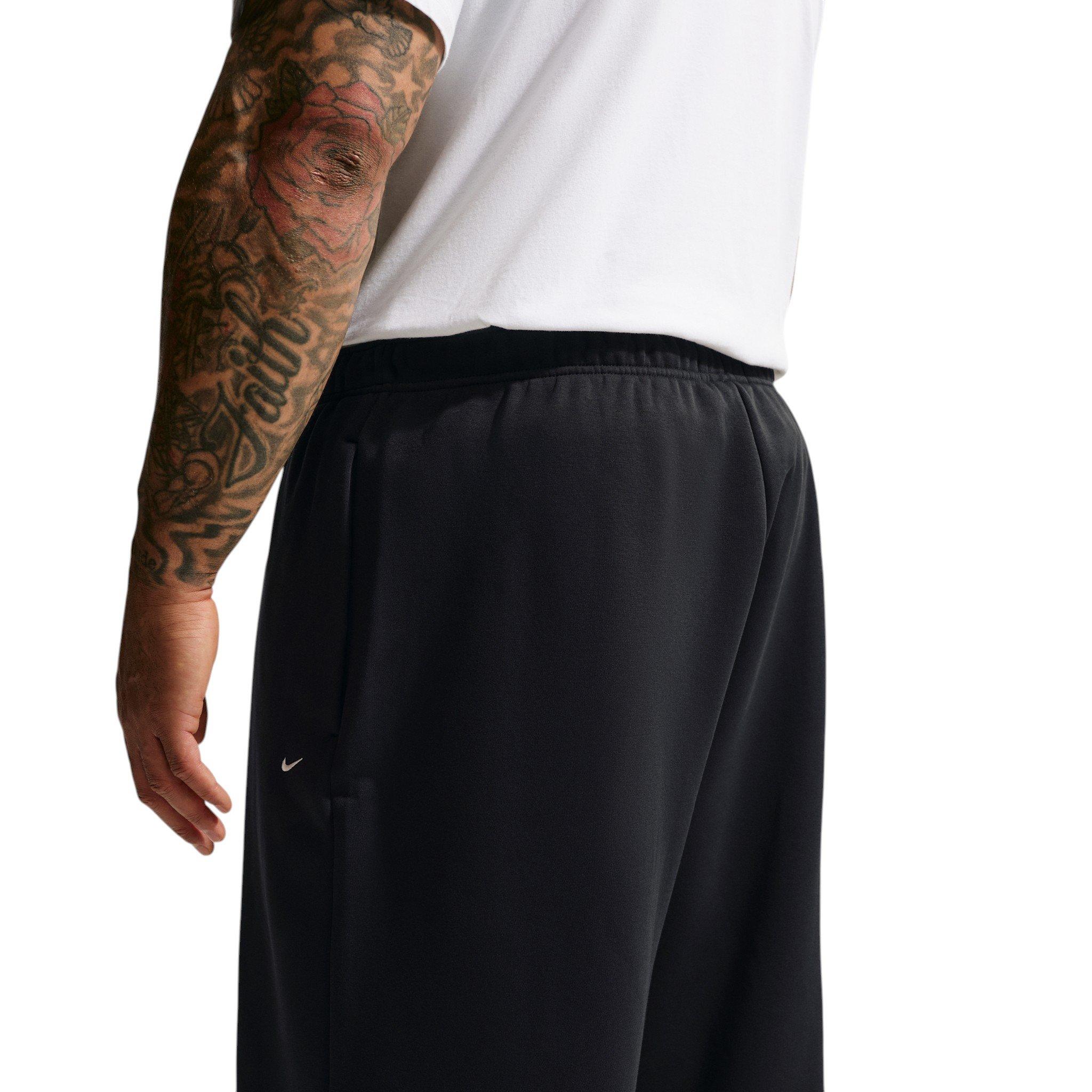Nike Men's Standard Issue Brushed Basketball Pants - BLACK