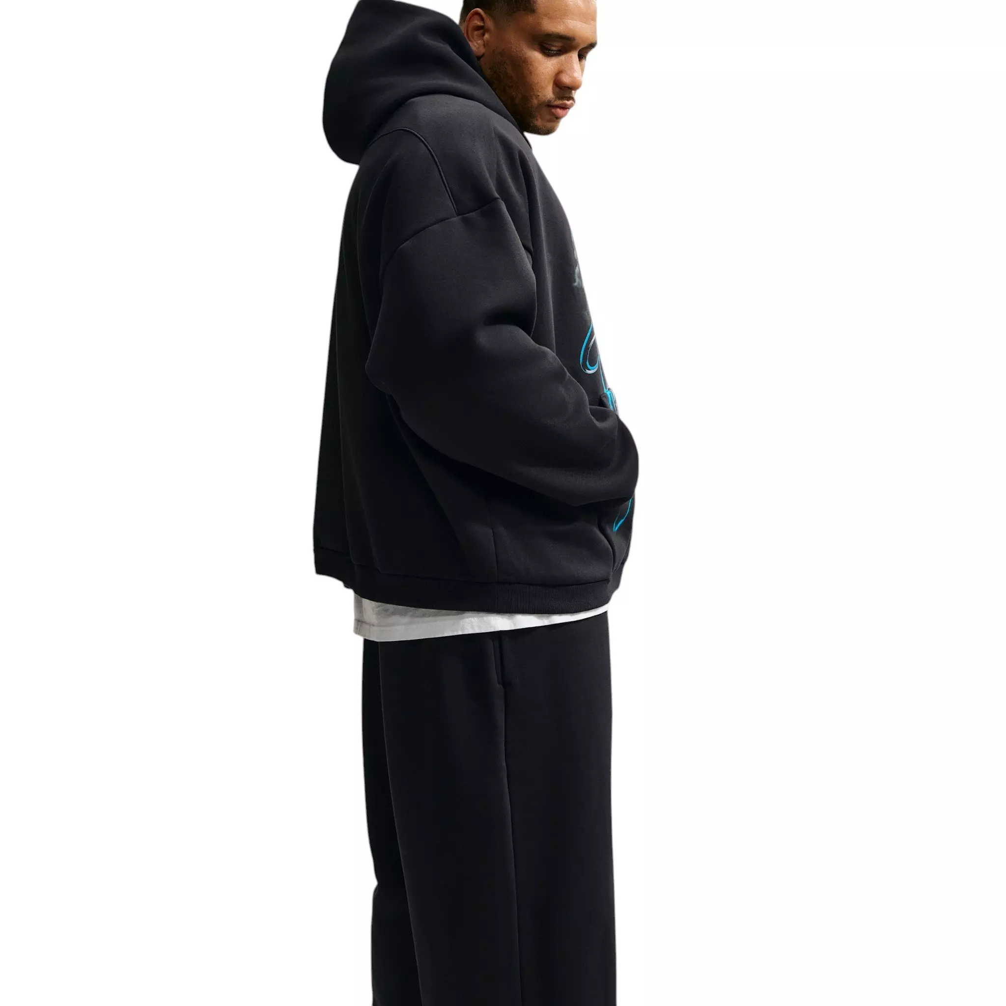 Nike Men's Standard Issue Brushed Basketball Pants - BLACK