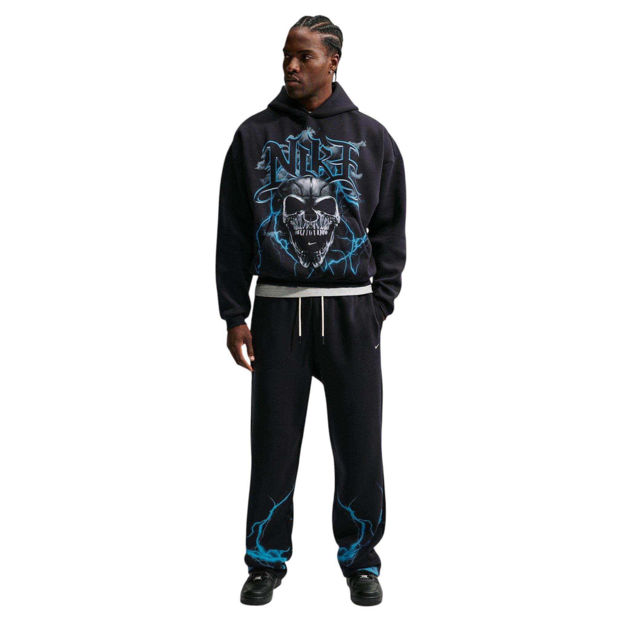 Nike Men's Standard Issue Brushed Basketball Pants - BLACK