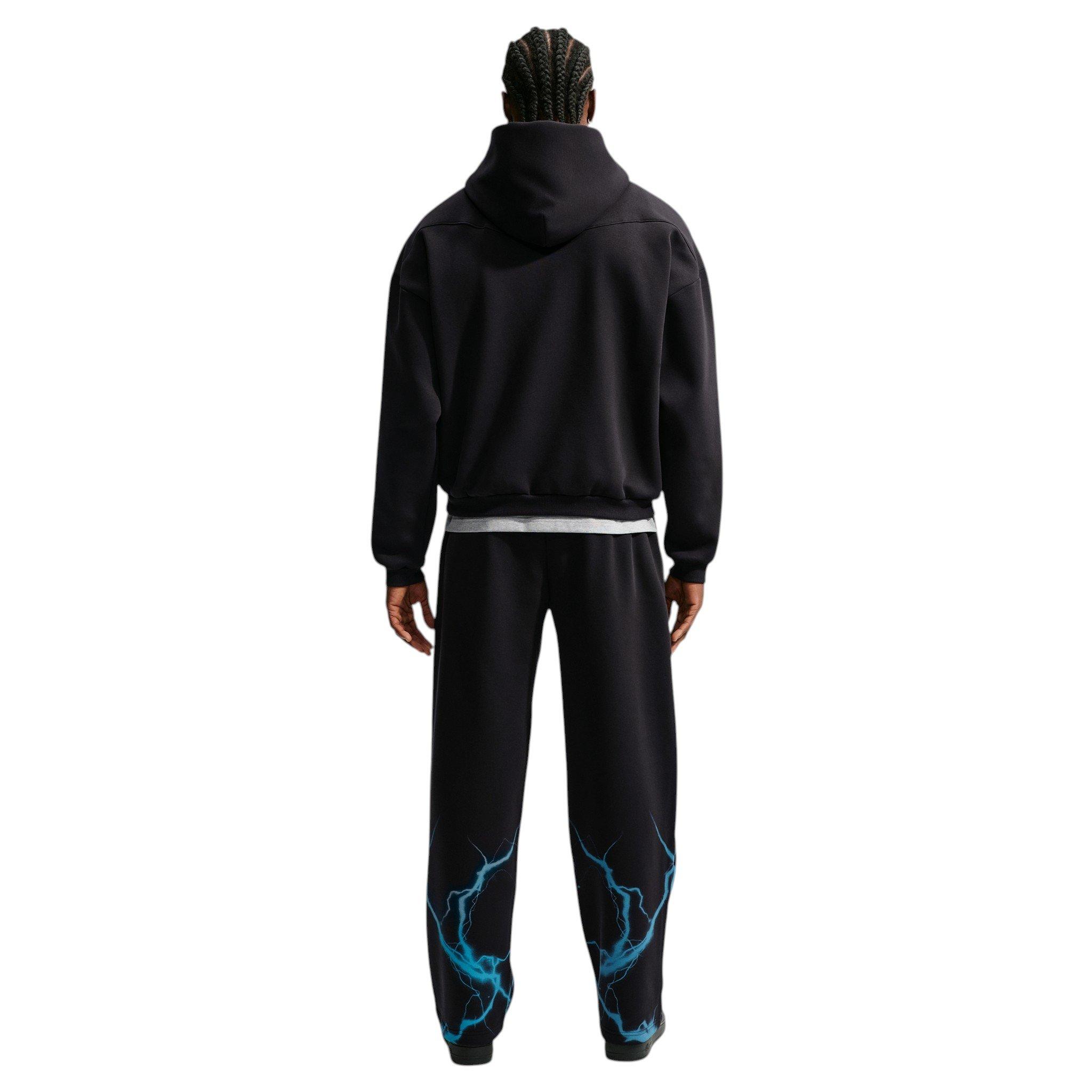 Nike Men's Standard Issue Brushed Basketball Pants - BLACK