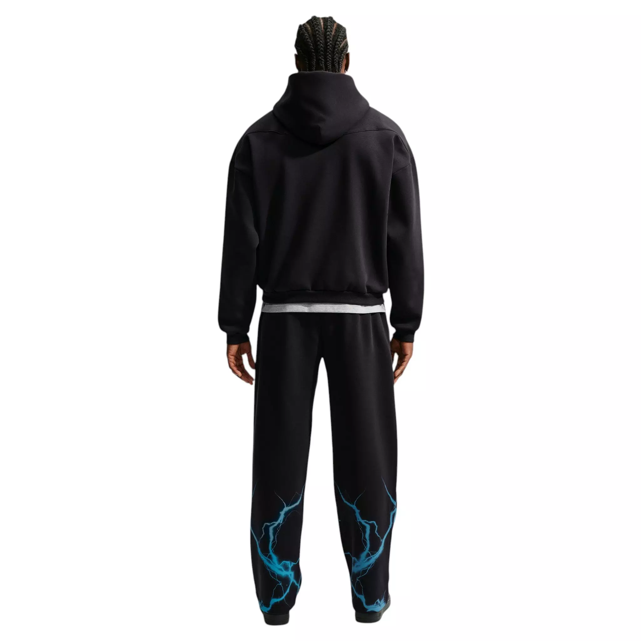 Nike Men's Standard Issue Brushed Basketball Pants - BLACK