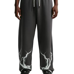 Nike Men's Standard Issue Brushed Basketball Pants - GREY