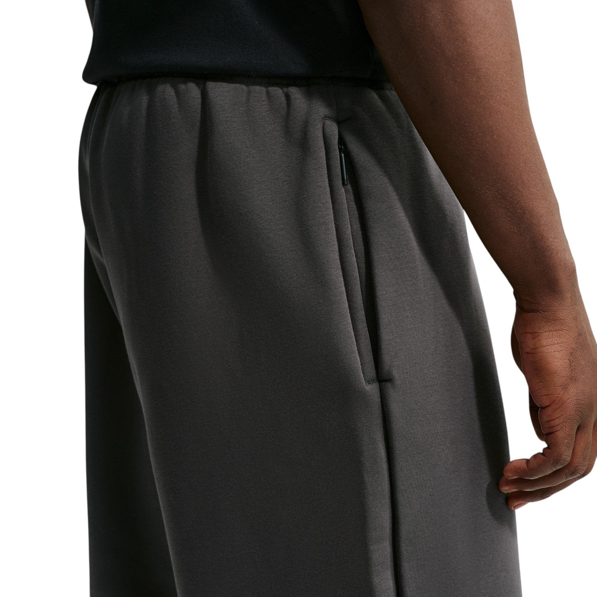 Nike Men's Standard Issue Brushed Basketball Pants - GREY Thumbnail View 2