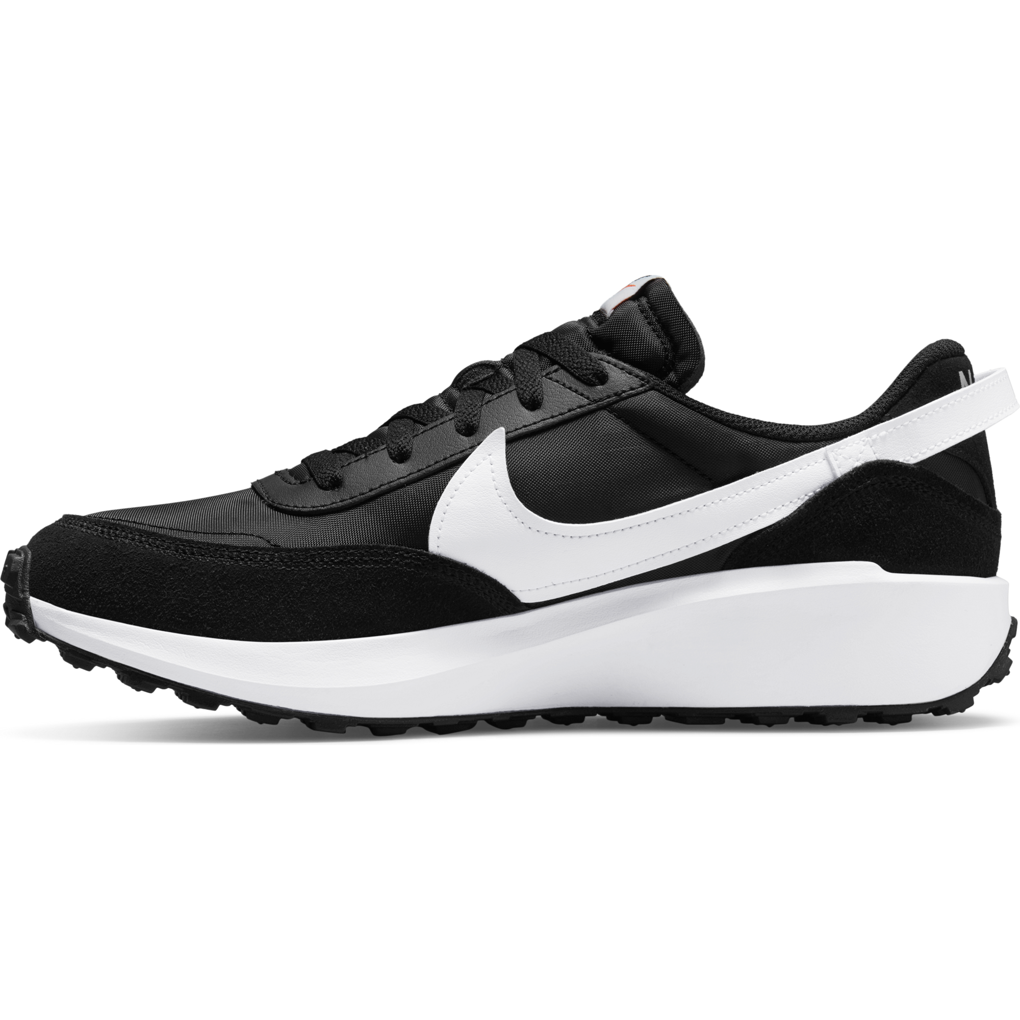 Nike Waffle One NBY Black White Everyday Shoes DJ0966-991 Mens Size 8 Nike Waffle One By You Shoes Men main image 4