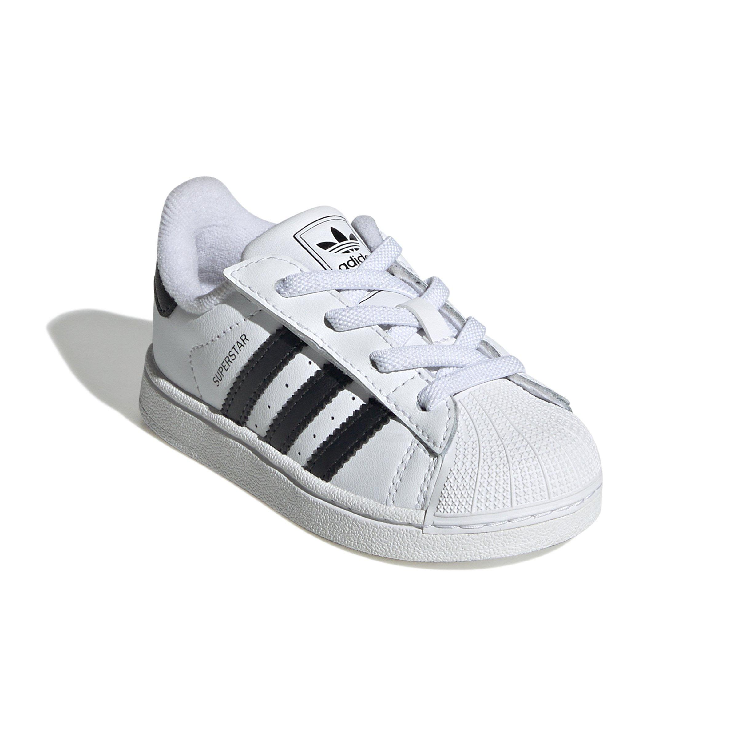 adidas Originals Superstar II Elastic Lace Infant Boys' "Ftwr White/Core Black/Ftwr White" Shoe