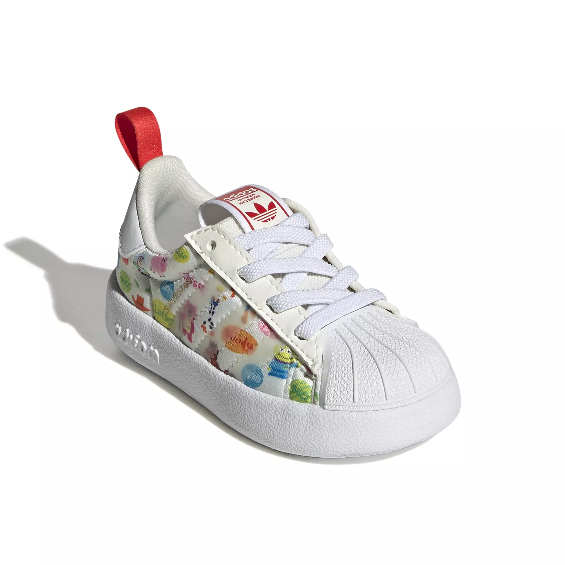 adidas Originals Pixar Adifoam Superstar 360 "Off White/Ftwr White/Gold Metallic" Infant Boys' Shoe - OFF WHITE/WHITE/GOLD