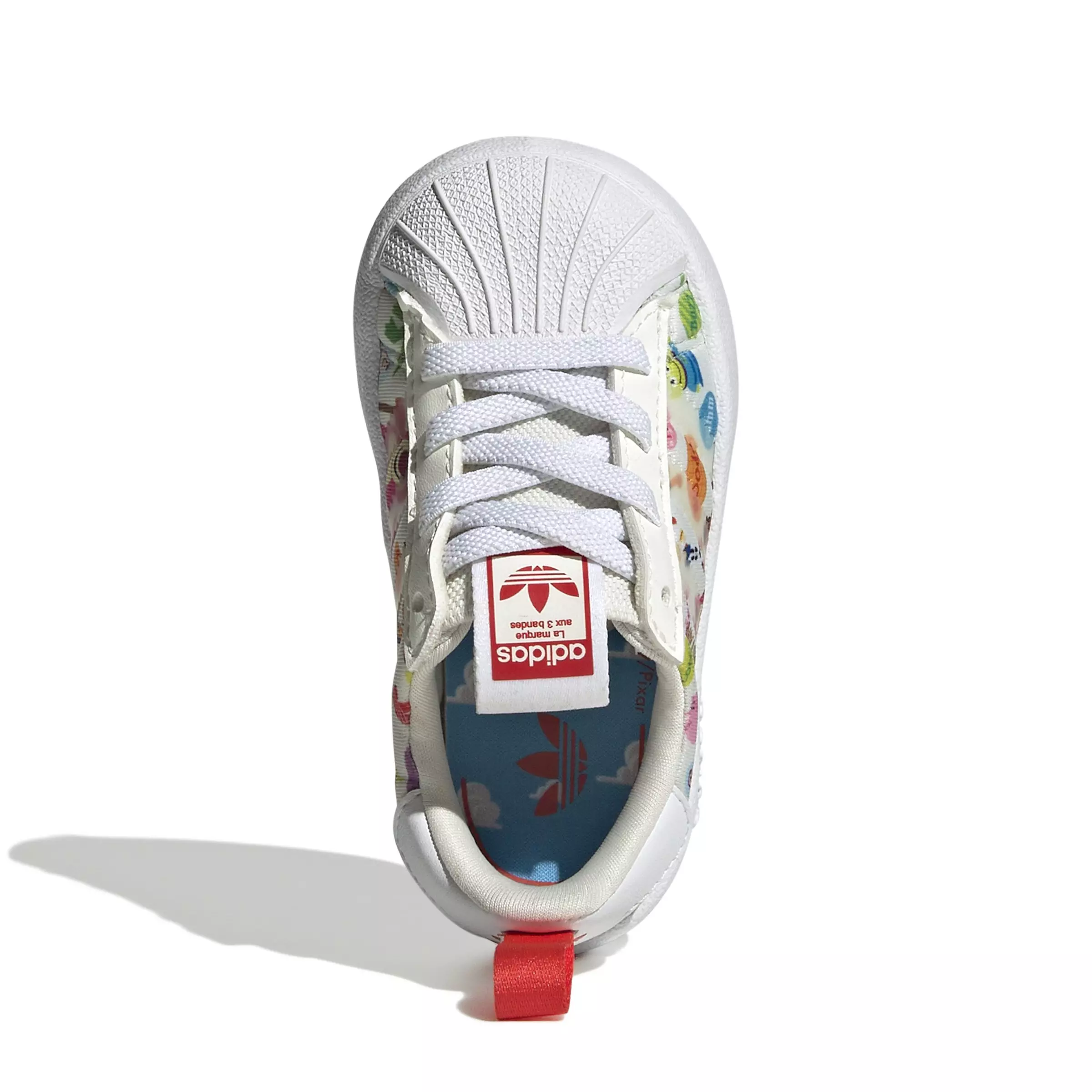 adidas Originals Pixar Adifoam Superstar 360 "Off White/Ftwr White/Gold Metallic" Infant Boys' Shoe - OFF WHITE/WHITE/GOLD