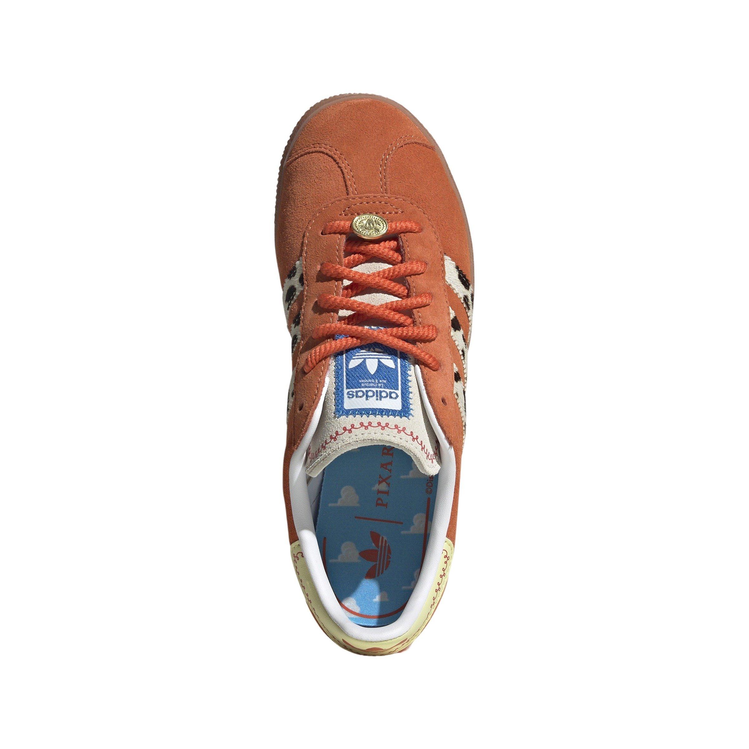 adidas Originals Gazelle Grade School Girls' "Orange/Ftwr White/Gum 2" Shoe