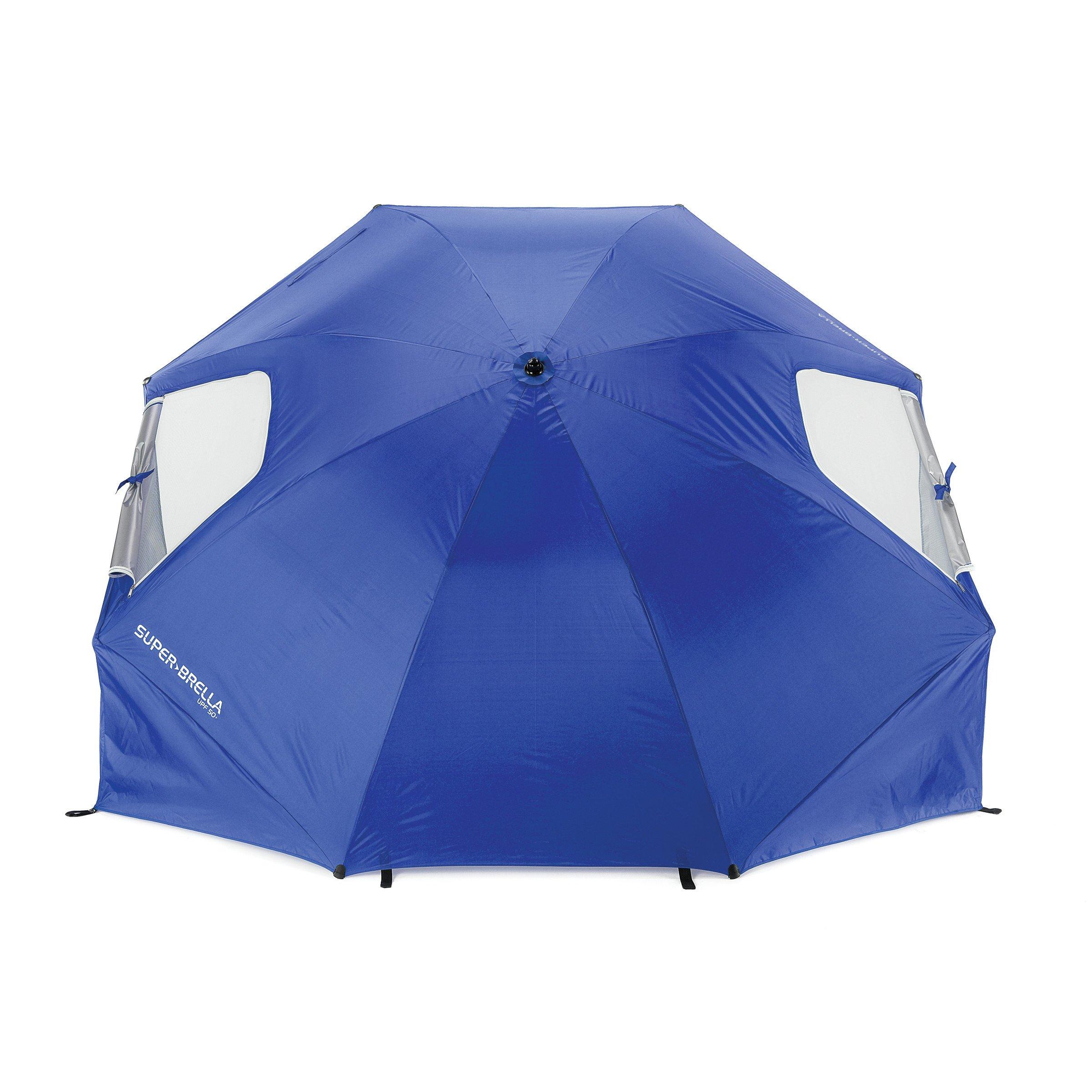 Implus Sport-Brella 8ft. Blue Tiltable Sport Umbrella