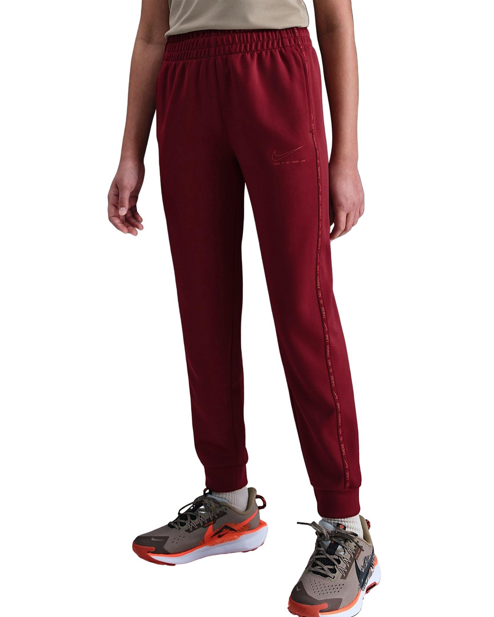 Nike Big Boys' Sportswear Multi Dri-FIT Pants - Red - RED Thumbnail View 1
