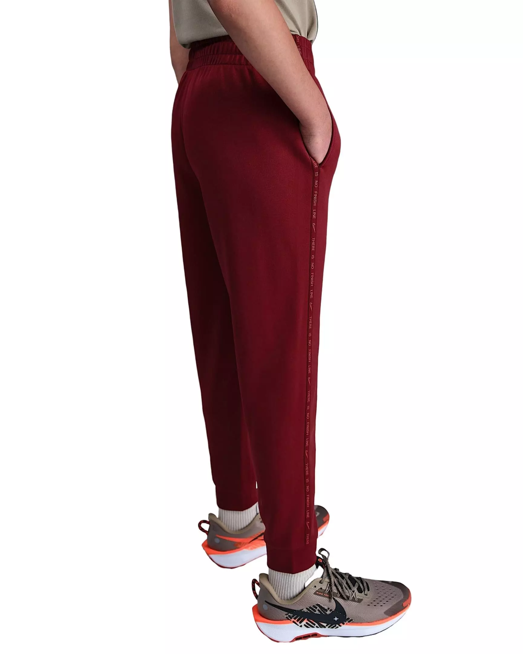 Nike Big Boys' Sportswear Multi Dri-FIT Pants -Red - RED