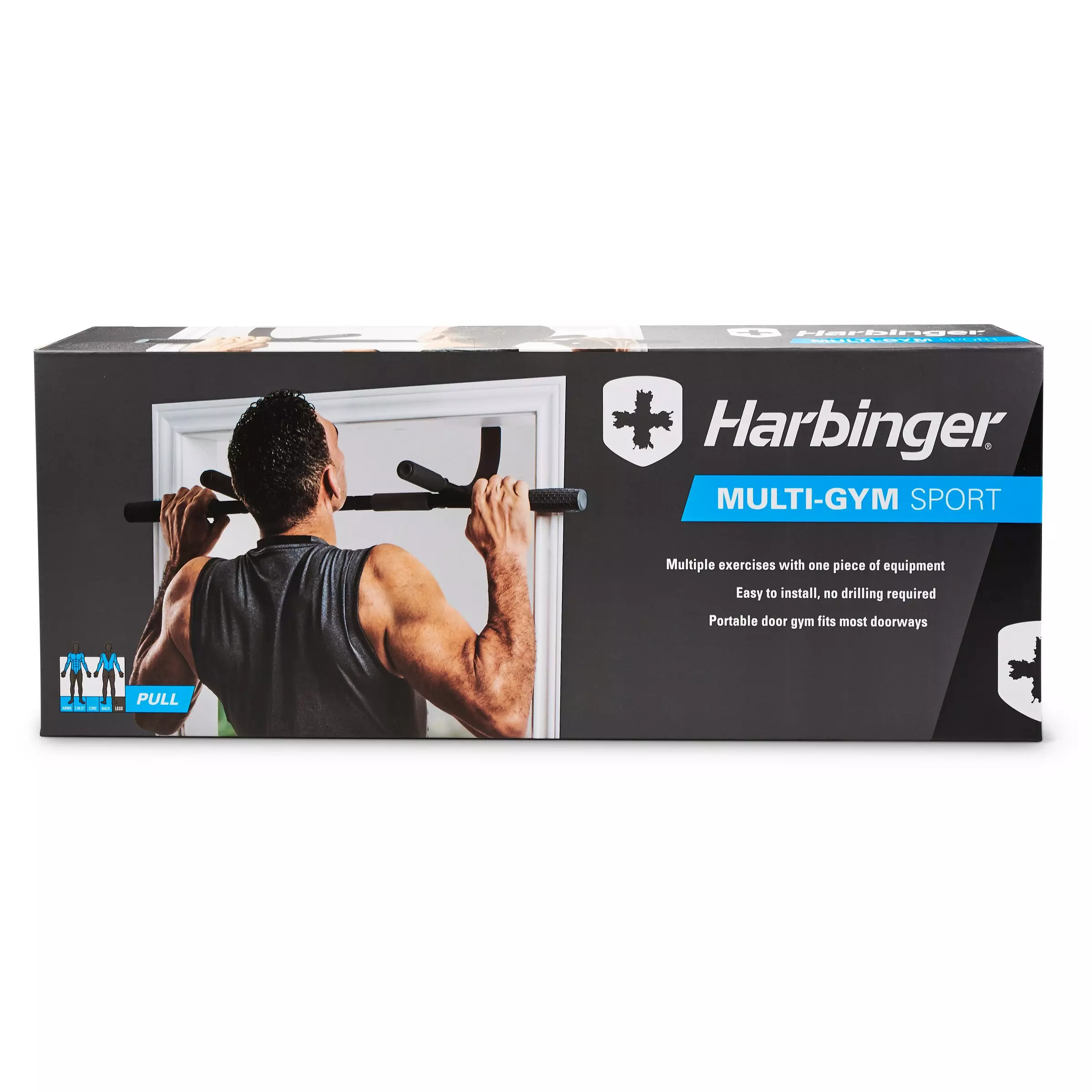 Harbinger Multi-Gym Sport Pull-Up Bar - BLACK