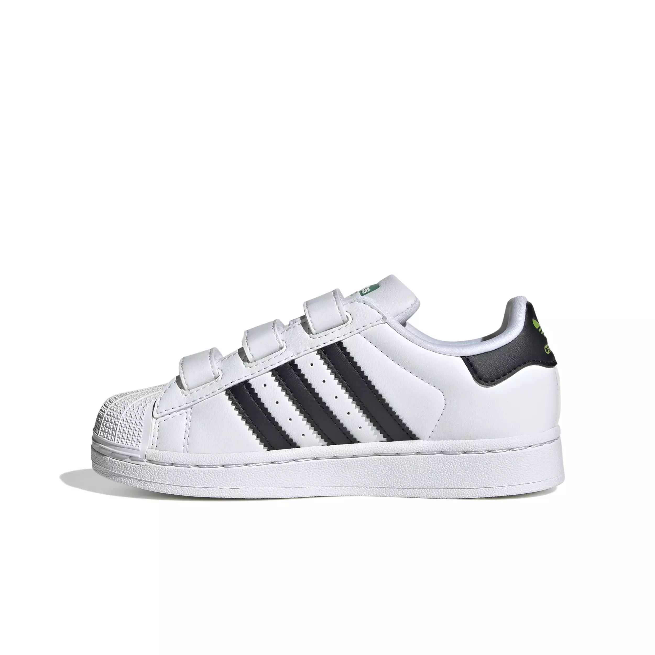 adidas Originals Superstar II CC x Disney Pixar "White/Black/Semi Green" Preschool Boys' Shoe - WHITE/BLACK/GREEN