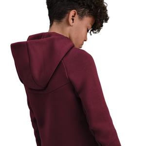 Nike Big Boys' Sportswear Tech Fleece Full-Zip Jacket -Red