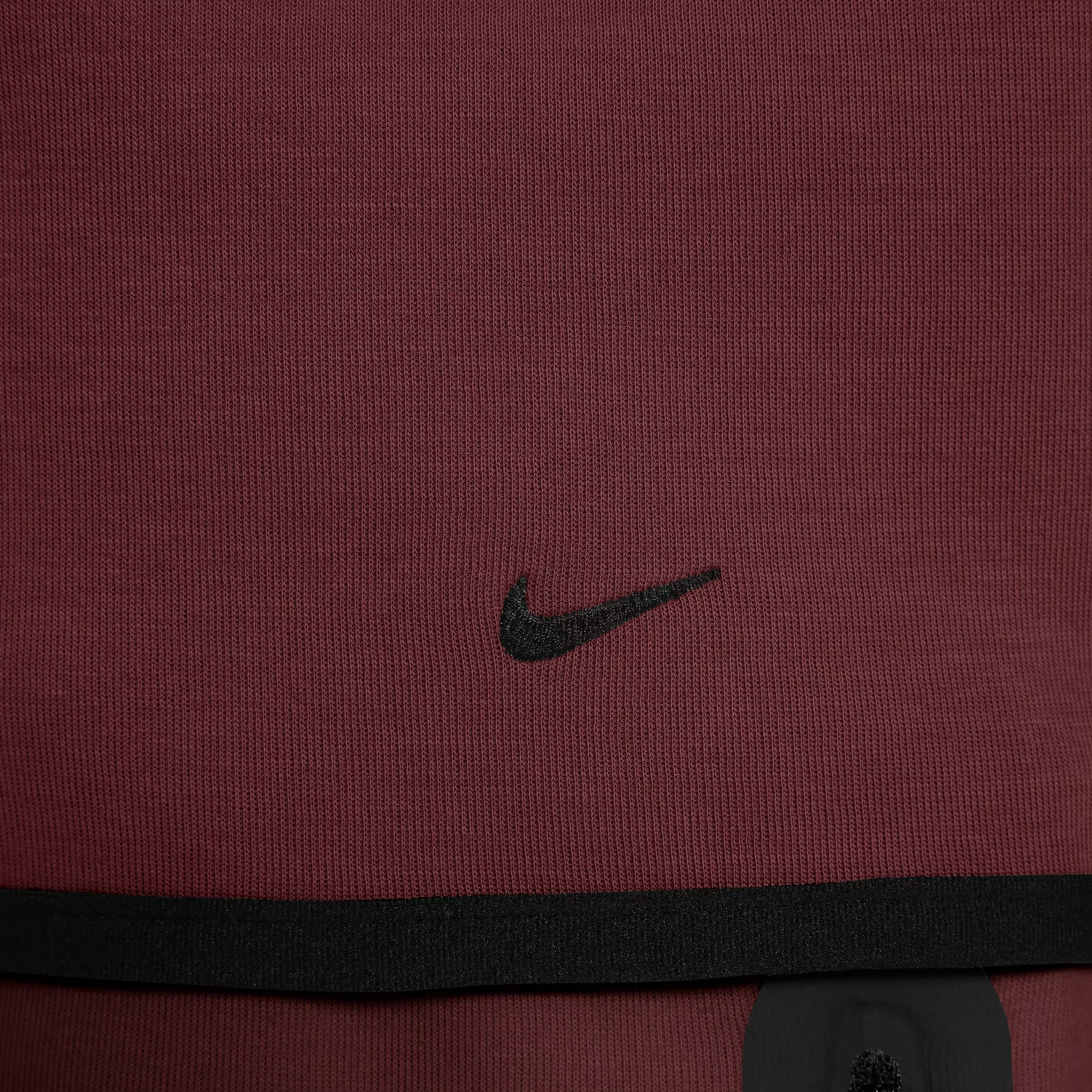 Nike Big Boys' Sportswear Tech Fleece Full-Zip Jacket -Red - RED