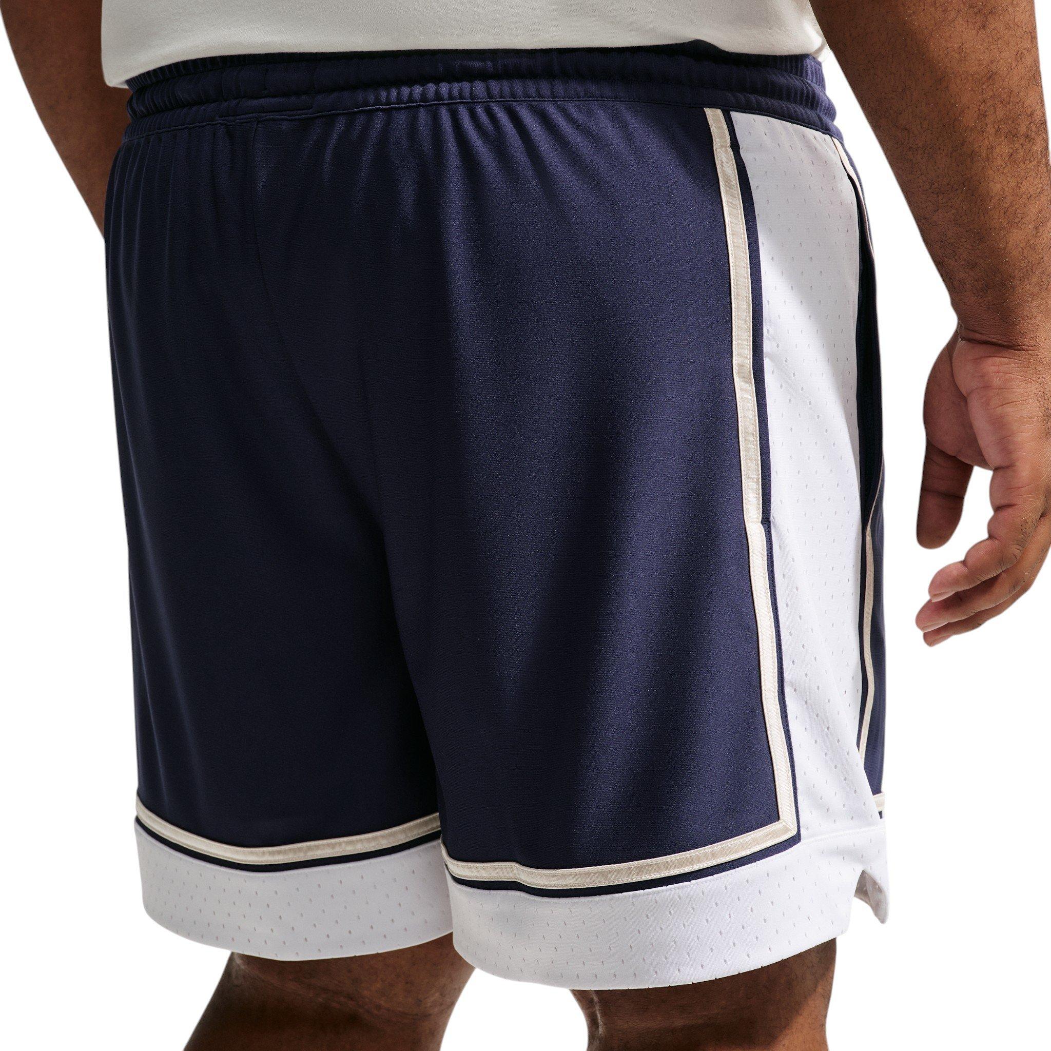 Nike Men's Standard Issue Dri-FIT 6" Basketball Shorts - BLUE Thumbnail View 5