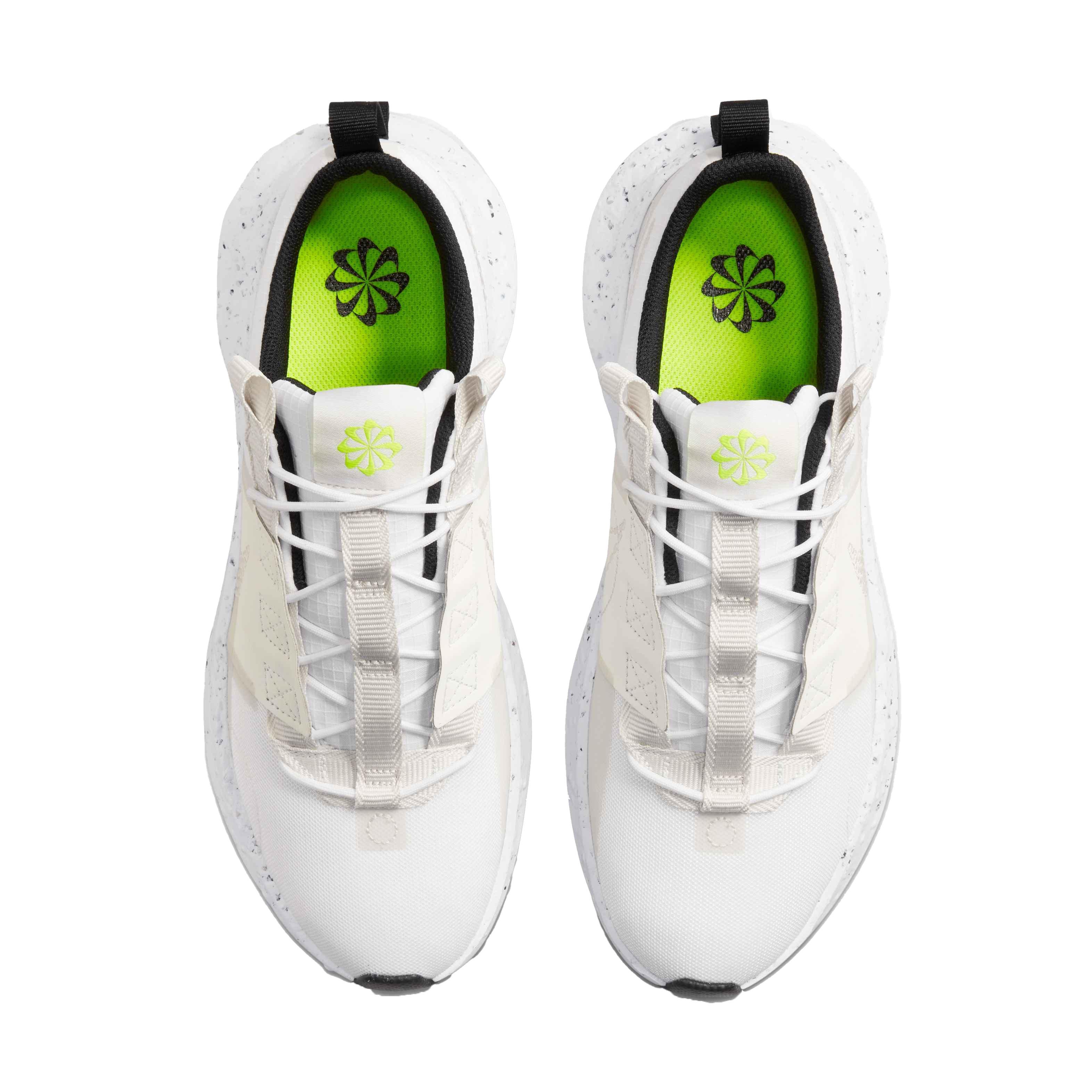 Nike Crater Impact SE "White/Light Bone-Sail-Volt" Men's Shoe - WHITE Thumbnail View 3
