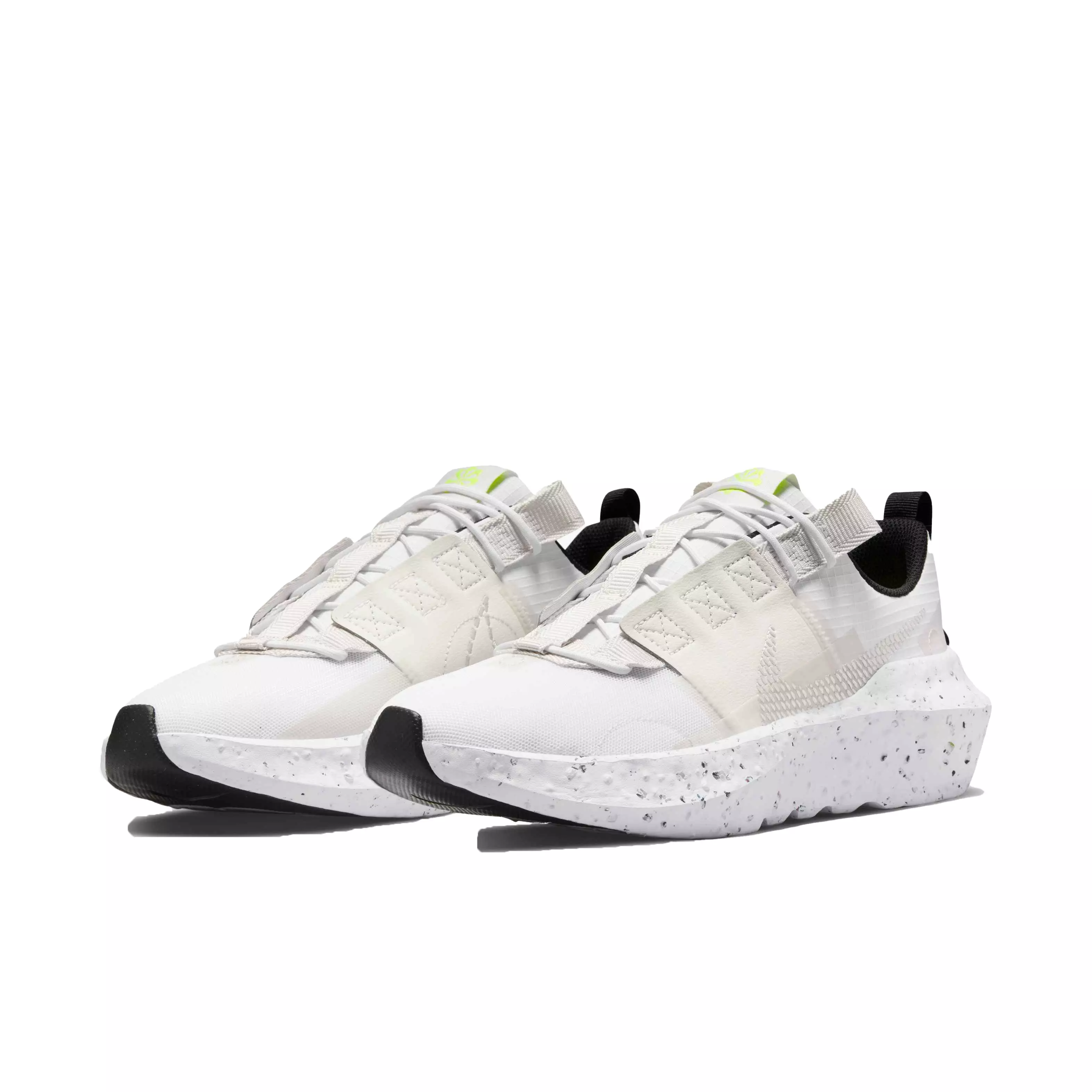 Nike Crater Impact SE "White/Light Bone-Sail-Volt" Men's Shoe - WHITE